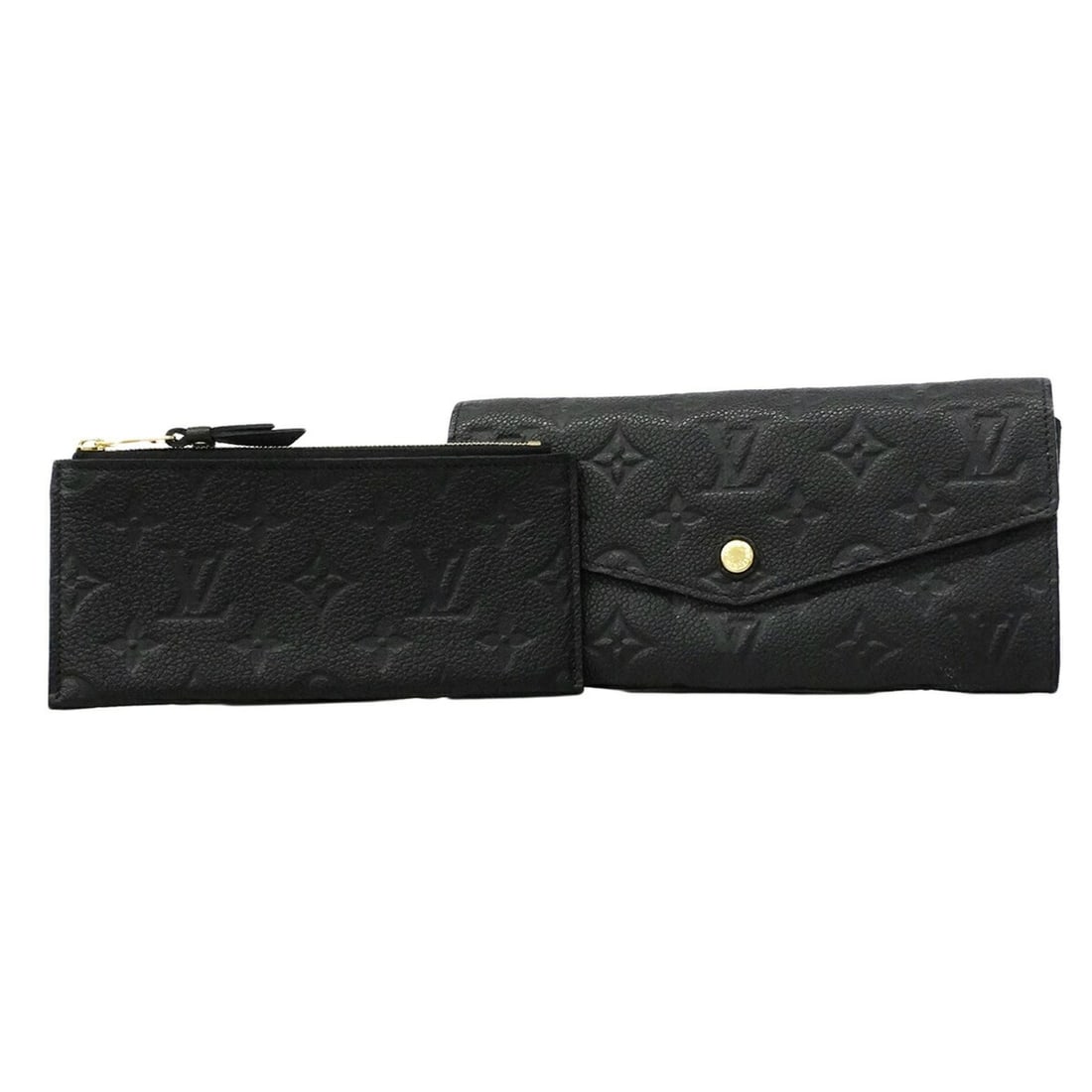 Louis Vuitton Monogram Empreinte Portefeuille Curieuse Long Wallet M60300 Noir (Women's): --- Catalog ---Category: SizeSize (HxWxD): 10.5cm x 20cm x 2cm / 4.13'' x 7.87'' x 0.78''Category: DesignType: Long wallet (bi-fold)Color: NoirGender: WomenCategory: GeneralMPN: M60300Brand: Louis Vui