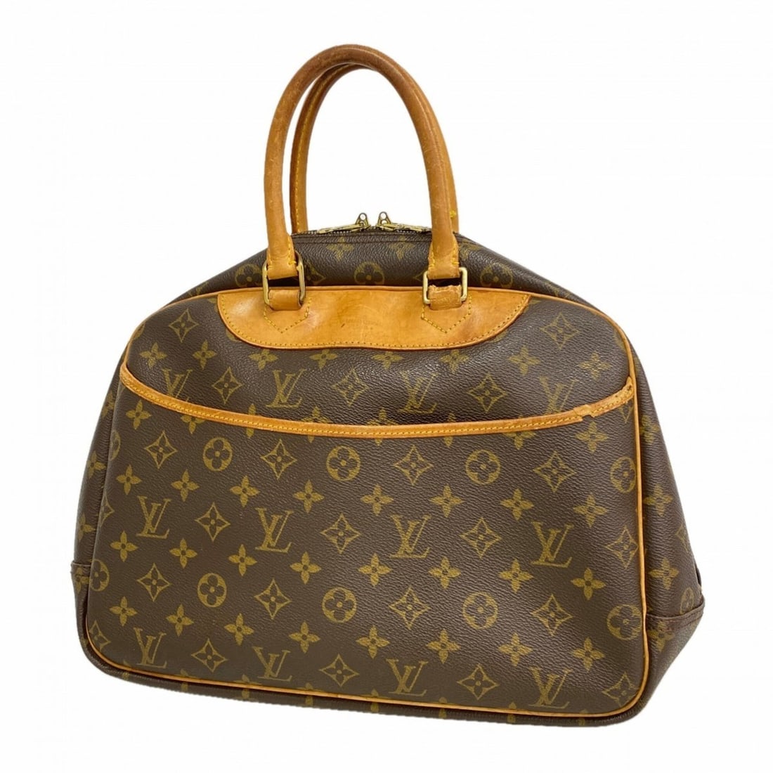 Louis Vuitton Monogram Deauville Handbag M47270 Brown Women's: --- Catalog ---Category: SizeSize (HxWxD): 26cm x 34cm x 13cm / 10.23'' x 13.38'' x 5.11''Category: DesignType: HandbagColor: BrownGender: WomenCategory: GeneralMPN: M47270Brand: Louis Vuitton--- Item
