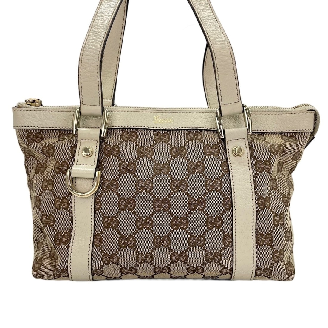 Gucci handbag, beige - 2
