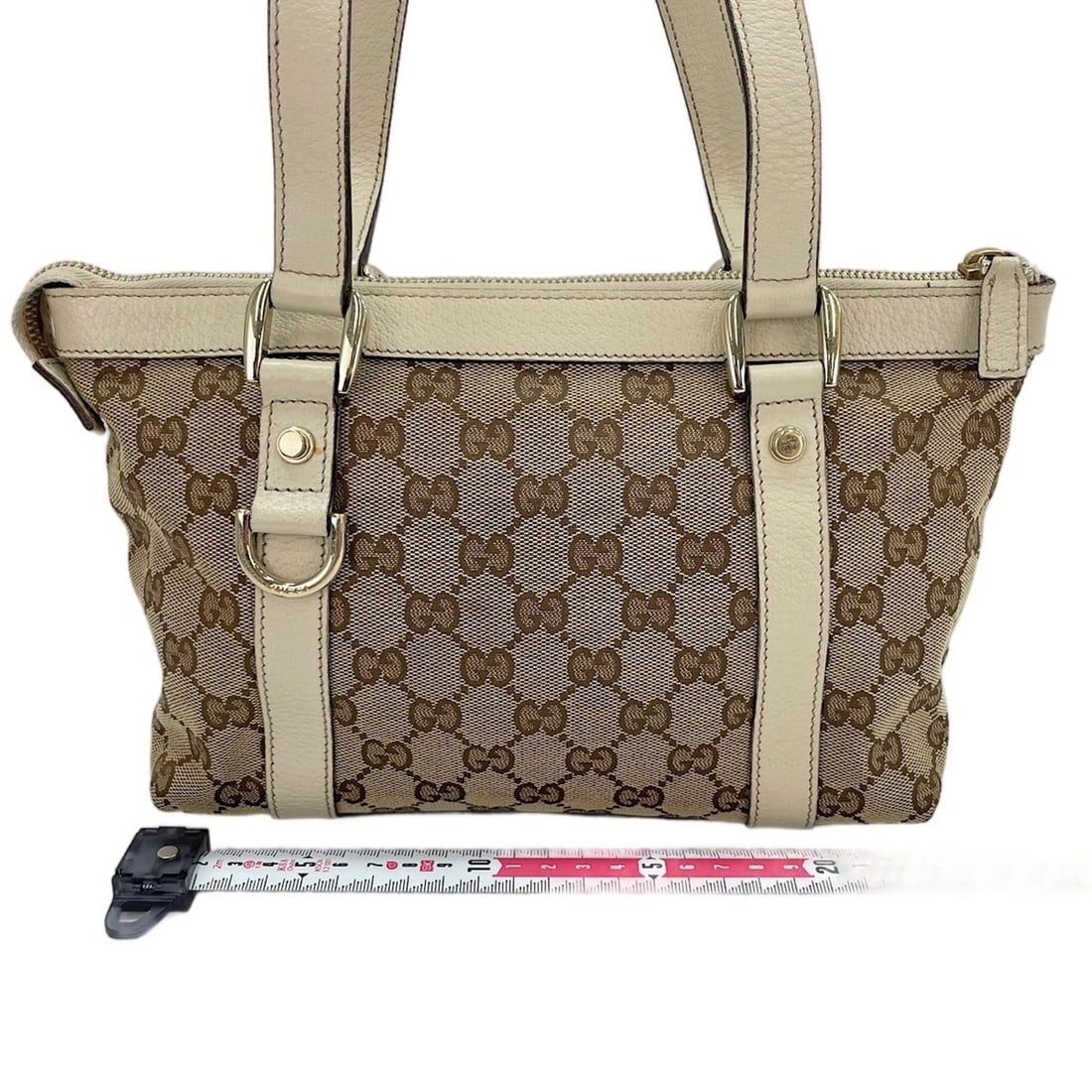 Gucci handbag, beige - 4