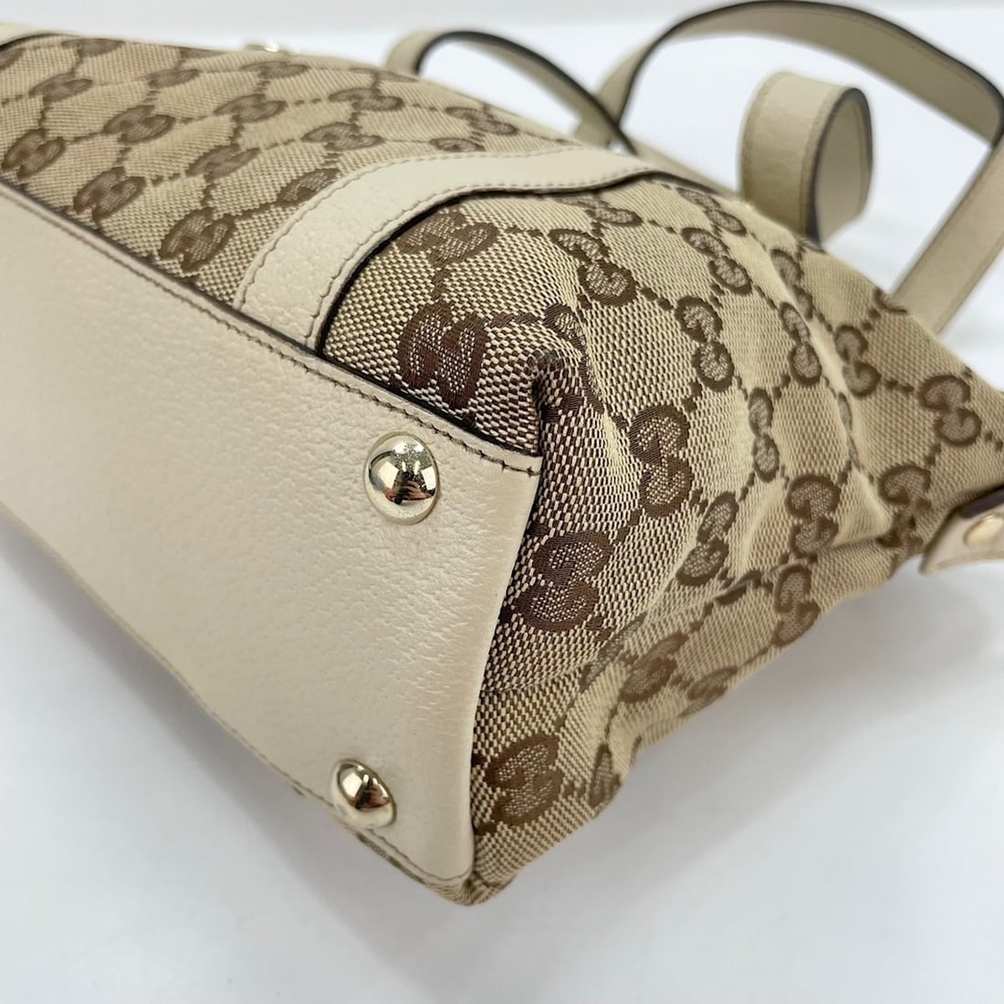 Gucci handbag, beige - 8