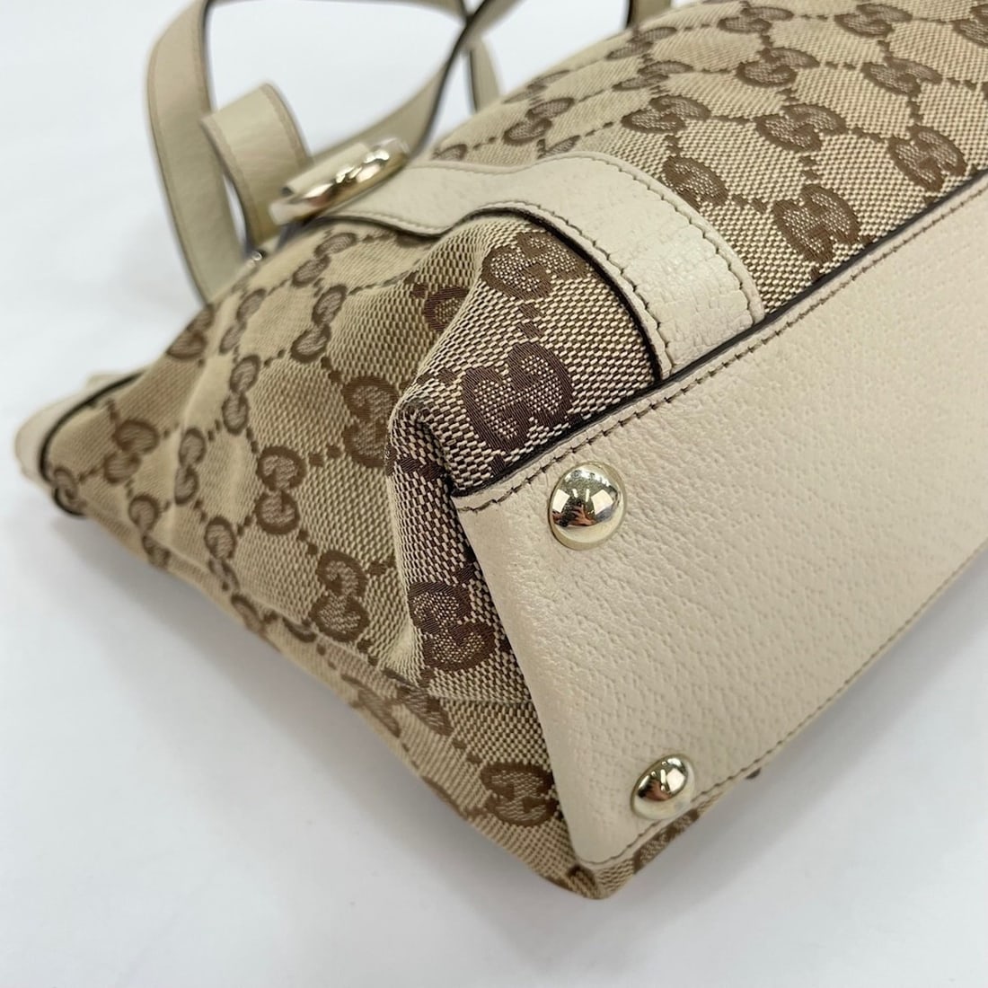 Gucci handbag, beige - 9