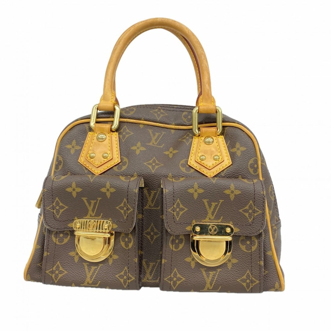 Louis Vuitton Monogram Manhattan PM Handbag M40026 Brown Women's: --- Catalog ---Category: SizeSize (HxWxD): 20cm x 29cm x 12cm / 7.87'' x 11.41'' x 4.72''Category: DesignType: HandbagColor: BrownGender: WomenCategory: GeneralMPN: M40026Brand: Louis Vuitton--- Item 