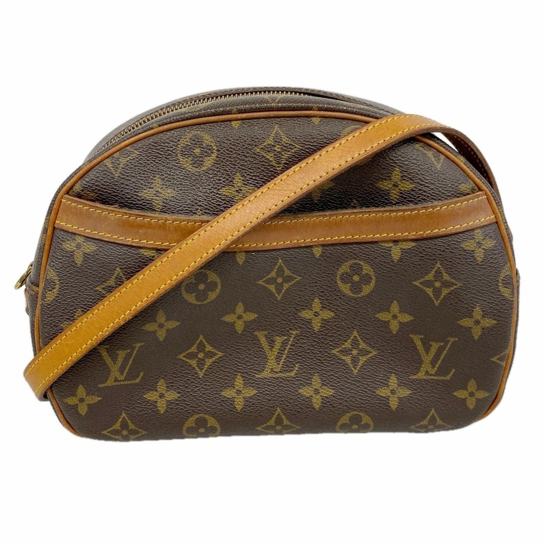 Louis Vuitton Monogram Blois Shoulder Bag M51221 Brown Women's: --- Catalog ---Category: SizeSize (HxWxD): 20cm x 25cm x 11.5cm / 7.87'' x 9.84'' x 4.52''Category: DesignType: Shoulder bagColor: BrownGender: WomenCategory: GeneralMPN: M51221Brand: Louis Vuitton---