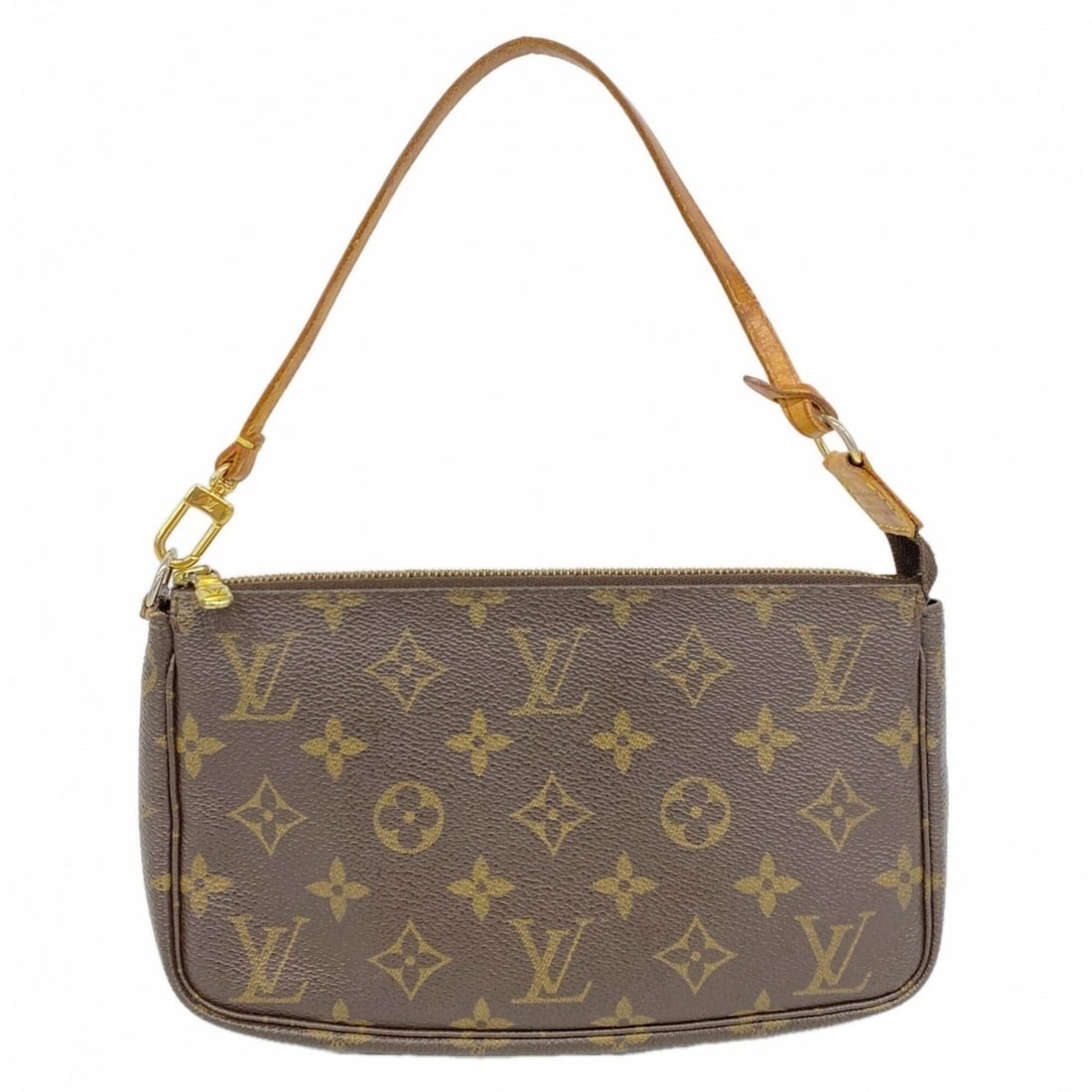 Louis Vuitton Monogram Pochette Accessoires Bag/Pouch M51980 Brown Women's: --- Catalog ---Category: SizeSize (HxWxD): 13cm x 21cm x 3.5cm / 5.11'' x 8.26'' x 1.37''Category: DesignType: PouchColor: BrownGender: WomenCategory: GeneralMPN: M51980Brand: Louis Vuitton--- Item Li