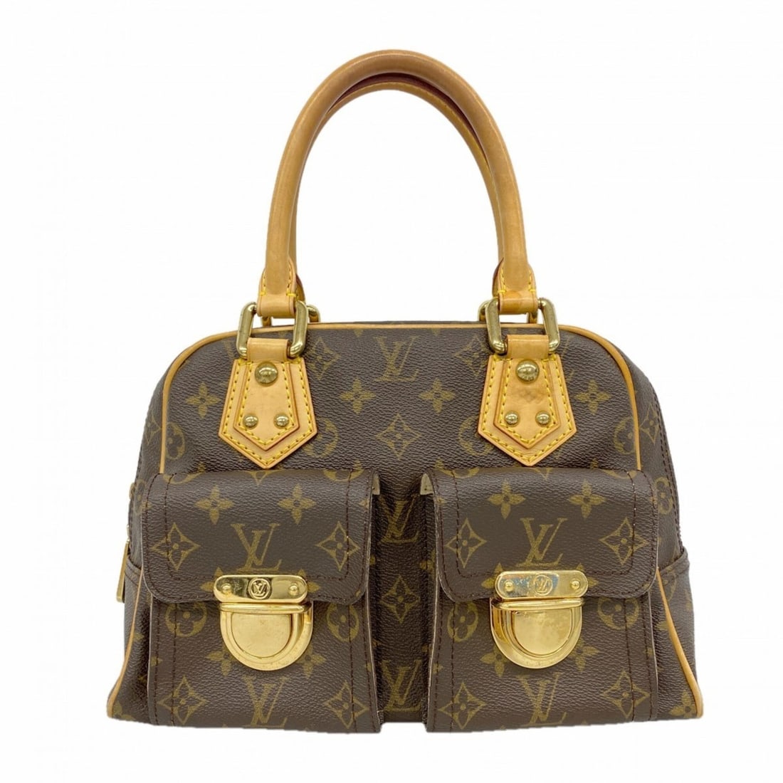Louis Vuitton Monogram Manhattan PM Handbag M40026 Brown Women's: --- Catalog ---Category: SizeSize (HxWxD): 22cm x 29cm x 12cm / 8.66'' x 11.41'' x 4.72''Category: DesignType: HandbagColor: BrownGender: WomenCategory: GeneralMPN: M40026Brand: Louis Vuitton--- Item 