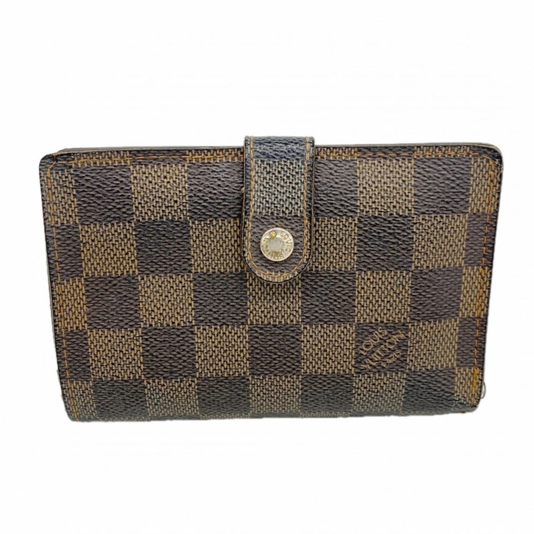 Louis Vuitton Damier Portefeuille Viennois Wallet N61674 Ebene Women's: --- Catalog ---Category: SizeSize (HxWxD): 9cm x 13cm x 2.5cm / 3.54'' x 5.11'' x 0.98''Category: DesignType: Wallet (bi-fold)Color: EbeneGender: WomenCategory: GeneralMPN: N61674Brand: Louis Vuitton-