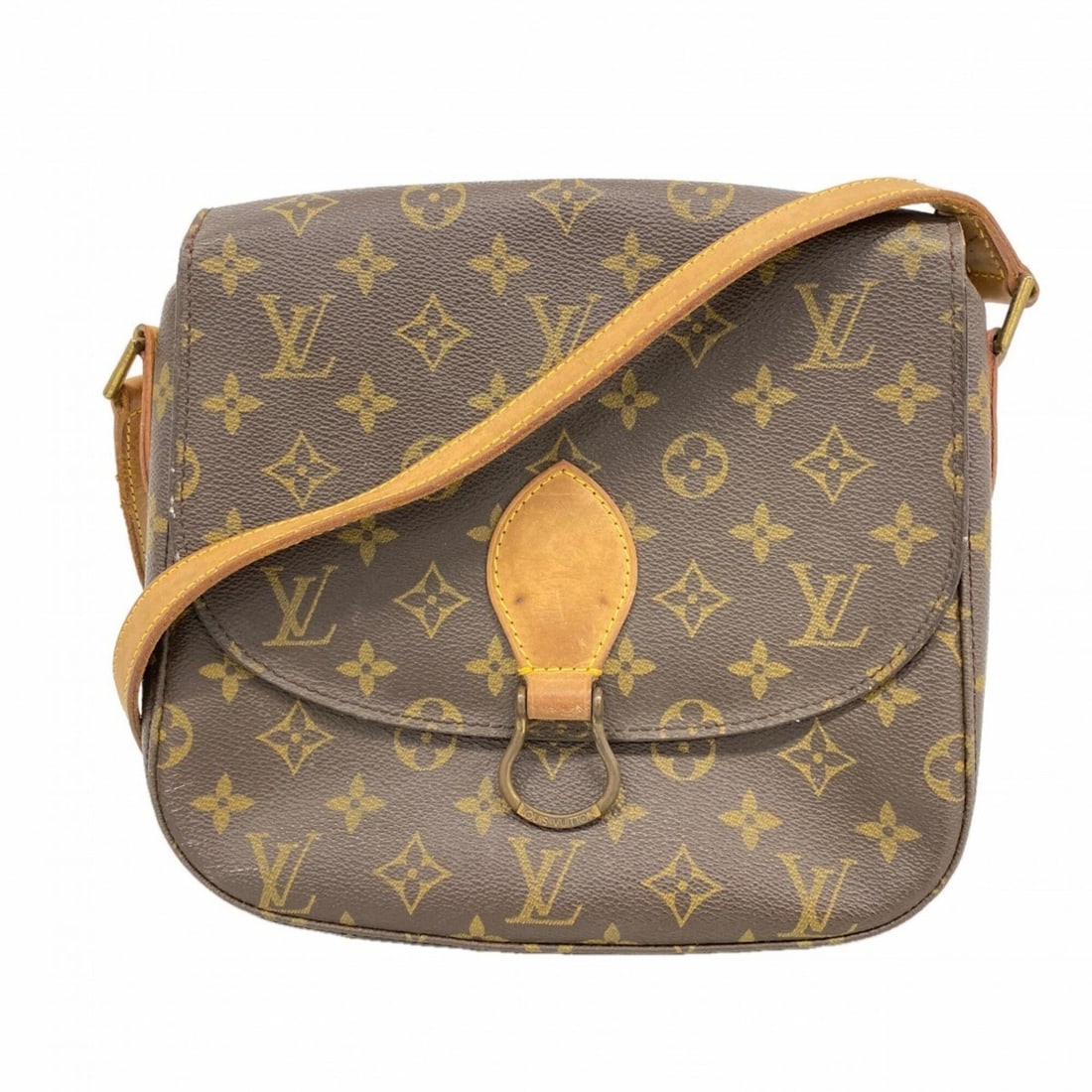 Louis Vuitton Monogram Saint Cloud GM Shoulder Bag M51242 Brown Women's: --- Catalog ---Category: SizeSize (HxWxD): 23.5cm x 23.5cm x 6.5cm / 9.25'' x 9.25'' x 2.55''Category: DesignType: Shoulder bagColor: BrownGender: WomenCategory: GeneralMPN: M51242Brand: Louis Vuitton