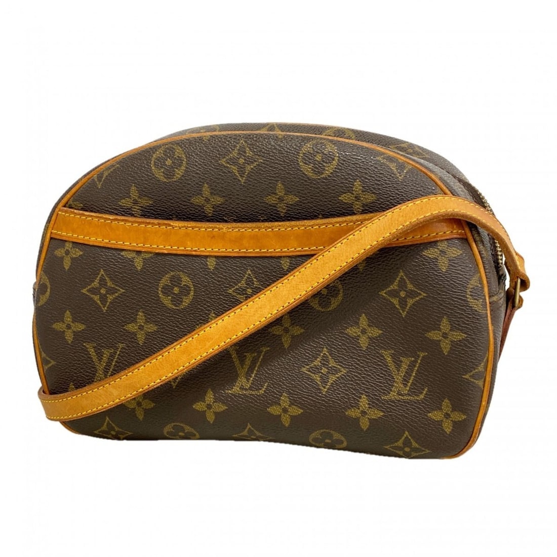 Louis Vuitton Monogram Blois Shoulder Bag M51221 Brown Women's: --- Catalog ---Category: SizeSize (HxWxD): 19.5cm x 24.5cm x 11.5cm / 7.67'' x 9.64'' x 4.52''Category: DesignType: Shoulder bagColor: BrownGender: WomenCategory: GeneralMPN: M51221Brand: Louis Vuitto