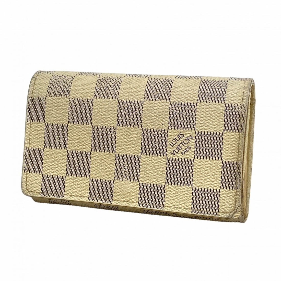 Louis Vuitton Damier Azur Portefeuille Trésor Wallet N61744 White Women's: --- Catalog ---Category: SizeSize (HxWxD): 8.5cm x 14cm x 3.5cm / 3.34'' x 5.51'' x 1.37''Category: DesignType: Wallet (bi-fold)Color: WhiteGender: WomenCategory: GeneralMPN: N61744Brand: Louis Vuitto