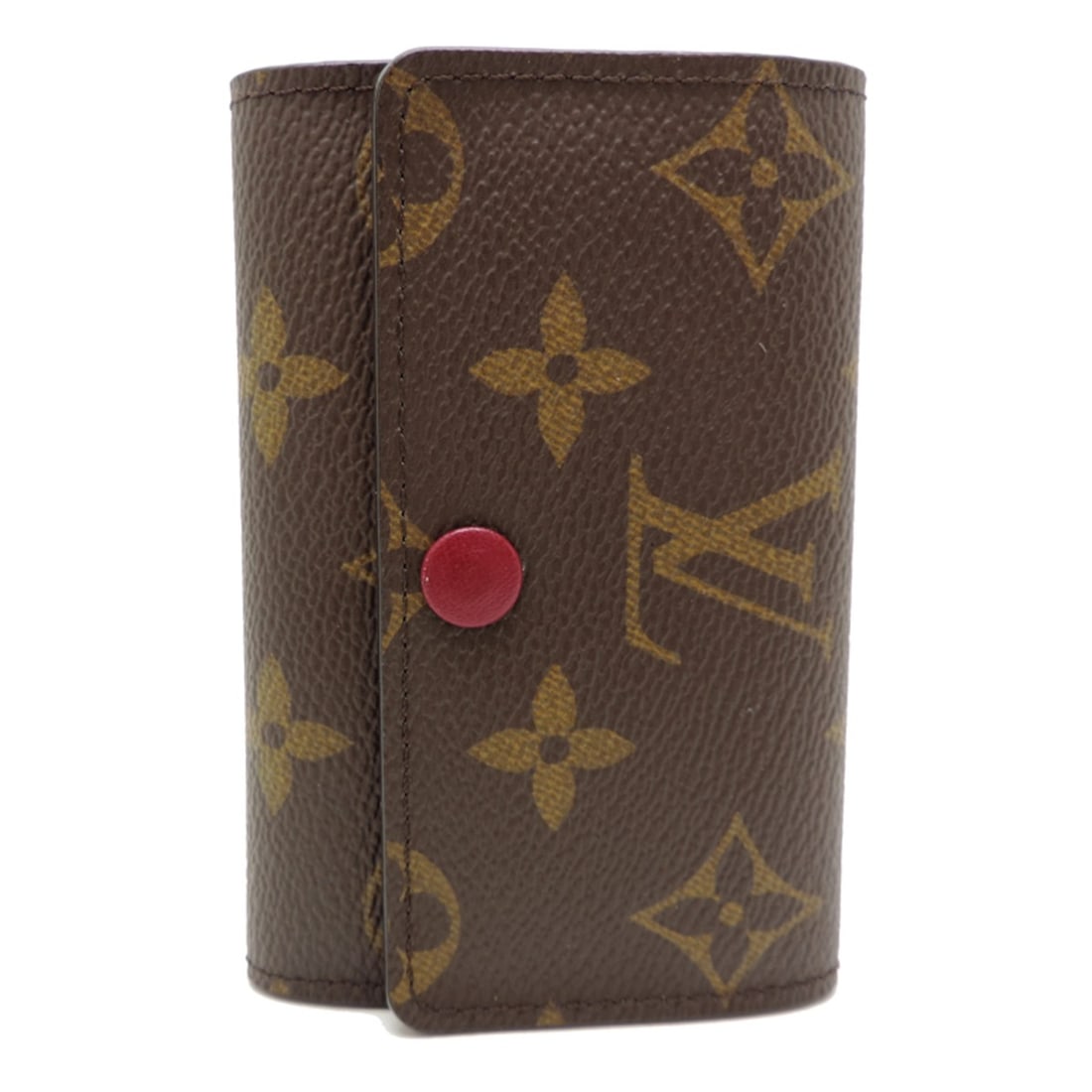 Louis Vuitton Multicles 6 Women's/Men's Accessory Key Case M60701 Monogram Fuchsia (Pink): --- Catalog ---Category: DesignType: KeycaseColor: Brown, Fuchsia, Monogram, PinkGender: Men,WomenMaterial: Monogram Category: GeneralMPN: M60701Brand: Louis VuittonCountry of Origin: FranceCategory: 