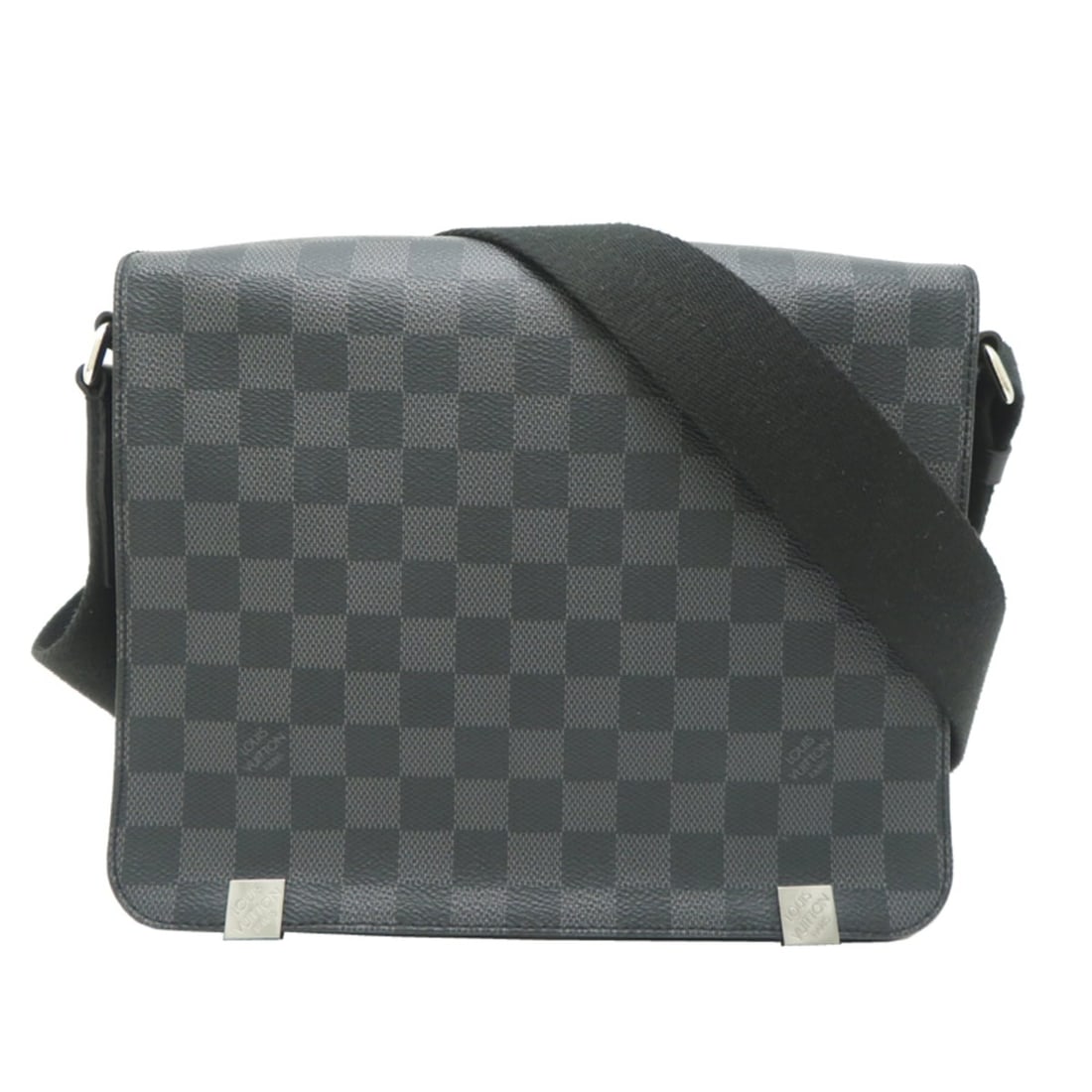Louis Vuitton District PM NM Women's/Men's Shoulder Bag N41028 (Discontinued) Damier Graphite Black: --- Catalog ---Category: SizeSize (HxWxD): 23cm x 25cm x 7cm / 9.05'' x 9.84'' x 2.75''Category: DesignType: Shoulder bagColor: BlackGender: Men,WomenMaterial: Damier Graphite Category: GeneralMPN: N4