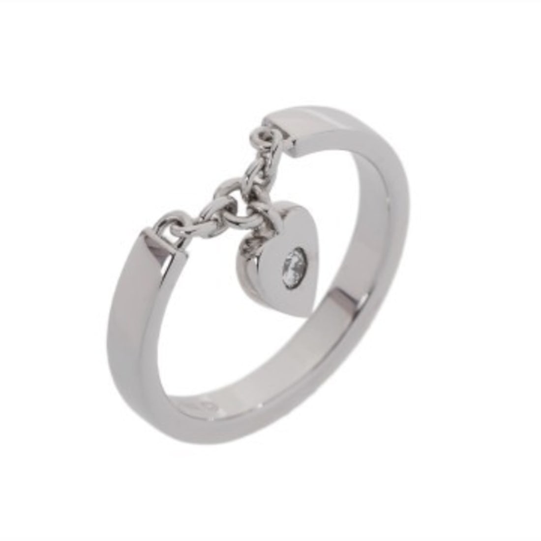 CARTIER Mon Amour Ring #49 B4041548 Women's 18K White Gold WG - A Rank Used Ginzo: --- Catalog ---Category: SizeJP Size: 9US Size: 5Category: DesignType: Band ringGender: WomenMaterial: White gold (18K)Category: GeneralMPN: B4041548Brand: Cartier--- Item List ---Section: ConditionRa
