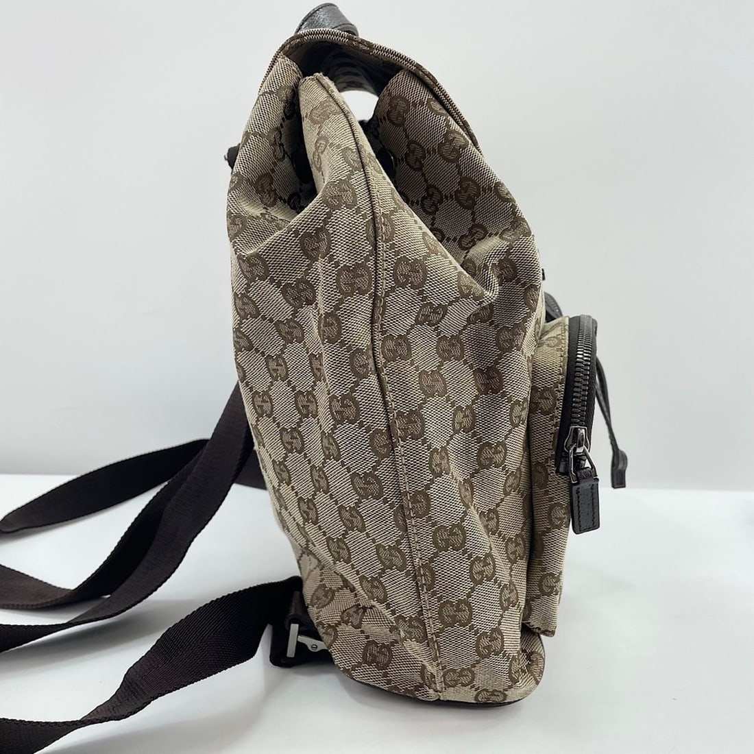 Gucci Jackie Backpack, Beige - 6