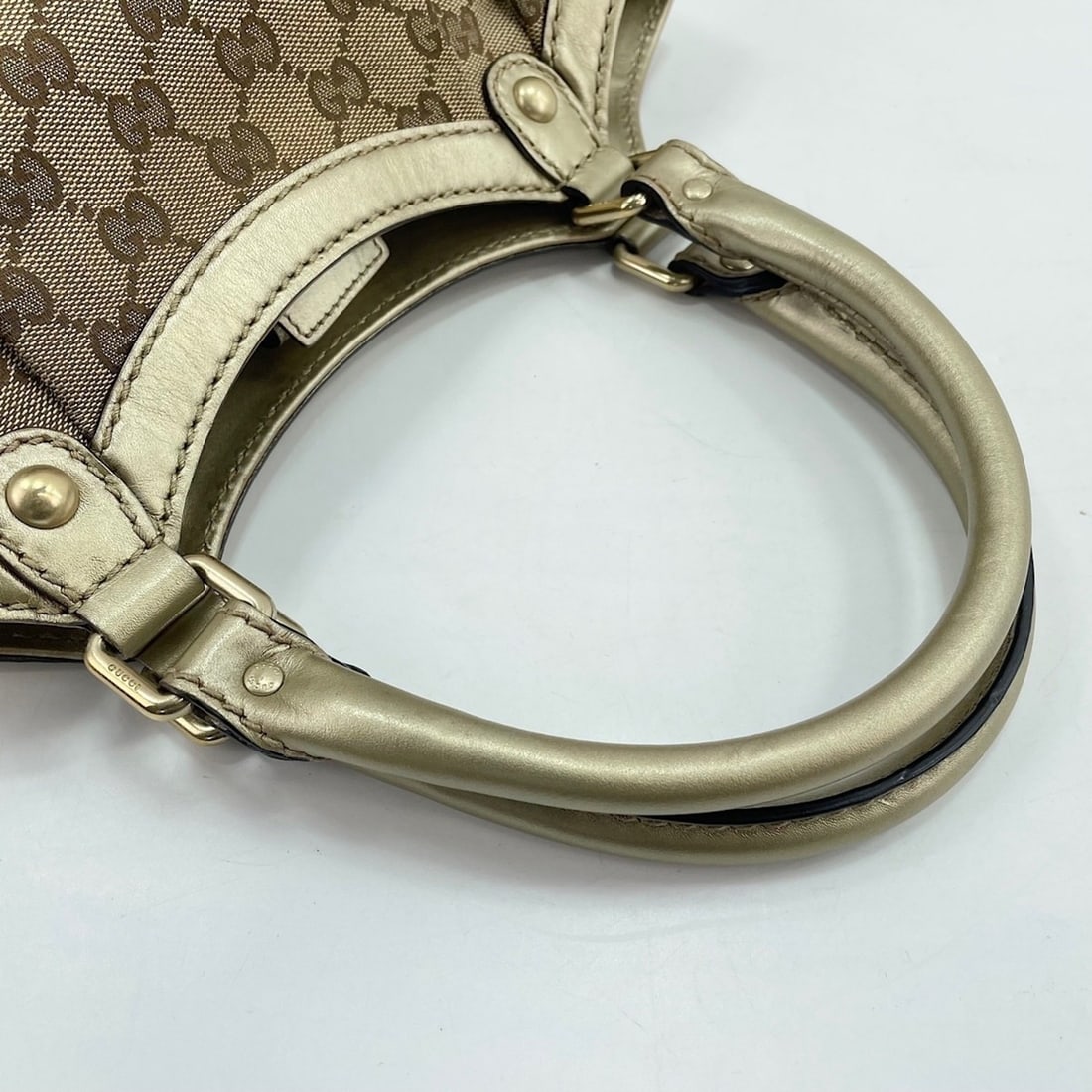 Gucci handbag, beige - 10