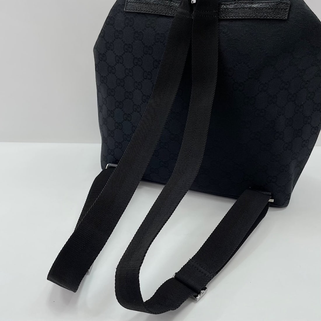 Gucci Jackie Backpack, Black - 10