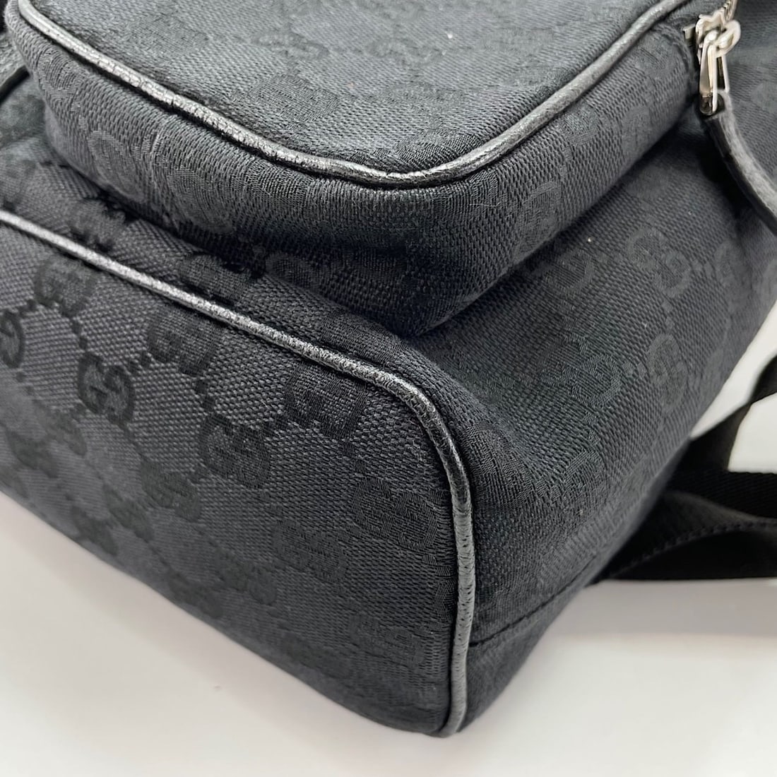 Gucci Jackie Backpack, Black - 8