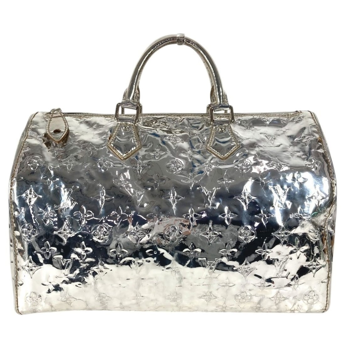 LOUIS VUITTON M95786 Monogram Miroir Speedy 35 Bag Mini Boston Handbag Leather Men's Women's Argent: --- Catalog ---Category: SizeSize (HxWxD): 22.5cm x 36.5cm x 18cm / 8.85'' x 14.37'' x 7.08''Category: DesignType: Boston bag, HandbagColor: ArgentGender: Men,Women,UnisexMaterial: Leather Category: