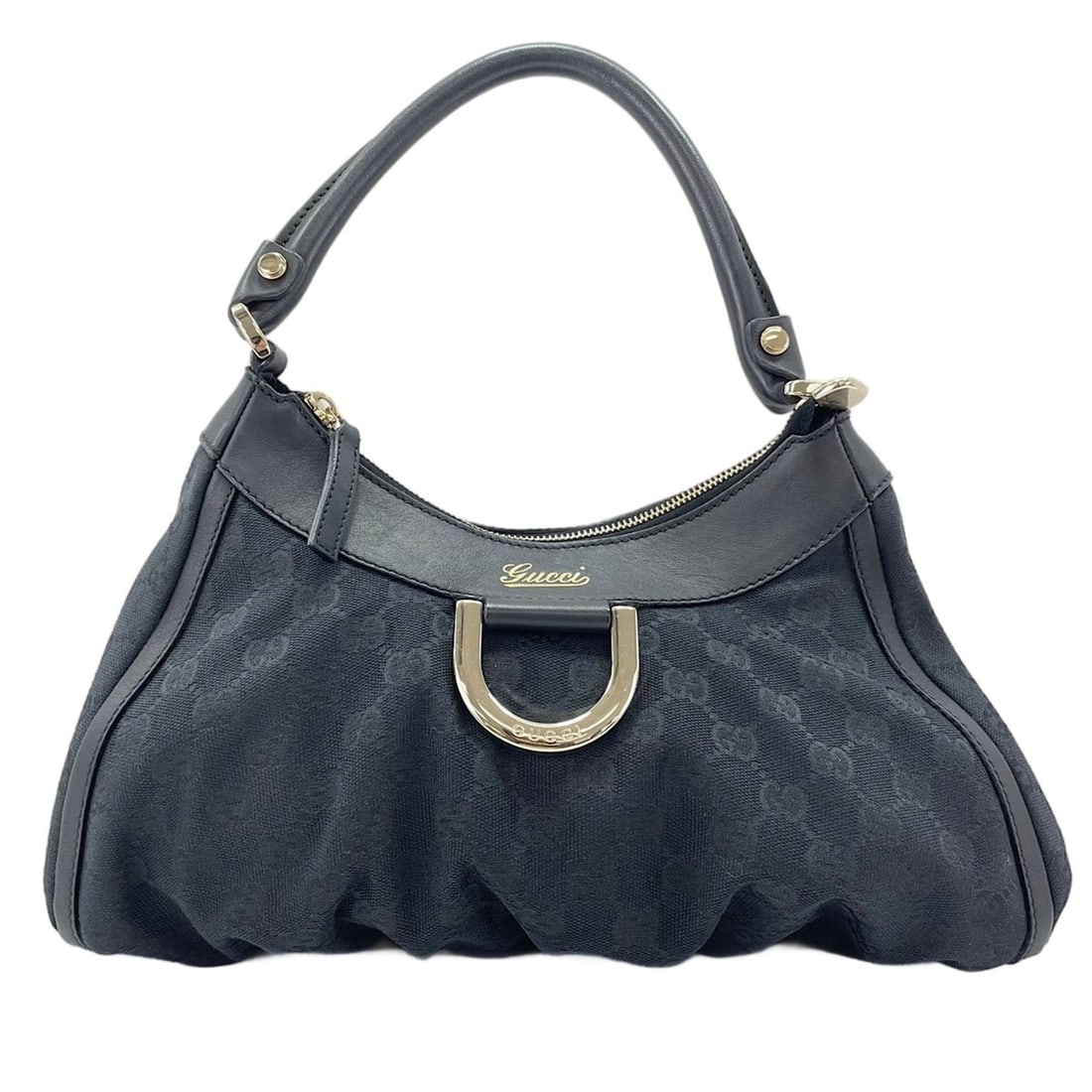 Gucci Abbey handbag, black: --- Catalog ---Category: SizeHandle Drop: 17.00cm / 6.69''Size (HxWxD): 17cm x 30cm x 8.5cm / 6.69'' x 11.81'' x 3.34''Category: DesignType: HandbagColor: BlackGender: WomenCategory: GeneralLine: