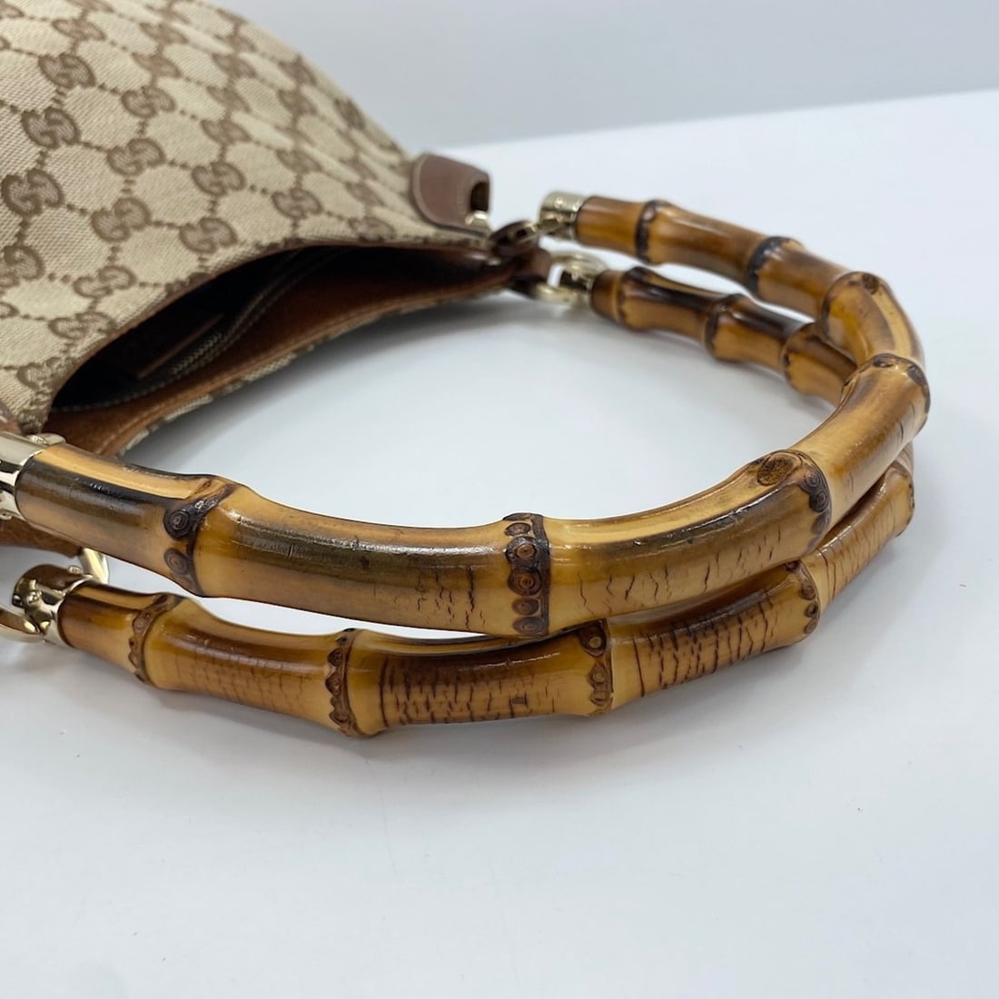 Gucci Bamboo Handbag, Brown - 10