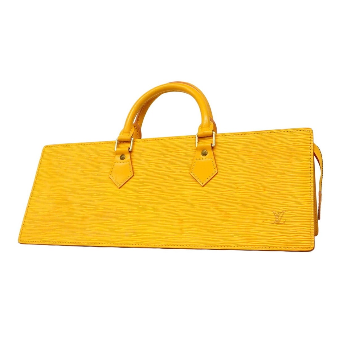 Louis Vuitton Epi Sac Triangle Handbag M52099 Jaune (Women's): --- Catalog ---Category: SizeSize (HxWxD): 16cm x 40cm x 15cm / 6.29'' x 15.74'' x 5.9''Category: DesignType: HandbagColor: JauneGender: WomenCategory: GeneralMPN: M52099Brand: Louis Vuitton--- Item L