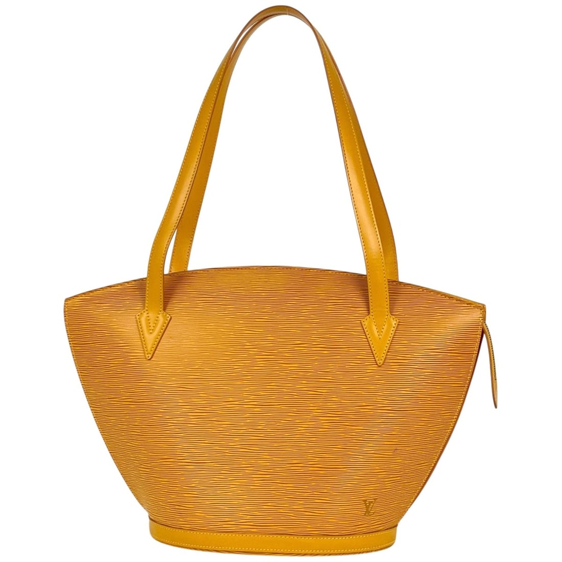 Louis Vuitton Saint Jacques Shopping Tote Bag, Epi Leather, Tassili Yellow, M52269, Women's: --- Catalog ---Category: SizeSize (HxWxD): 30cm x 26cm x 17cm / 11.81'' x 10.23'' x 6.69''Category: DesignType: Tote bagColor: YellowGender: WomenMaterial: Epi leather Category: GeneralMPN: M52269Bran