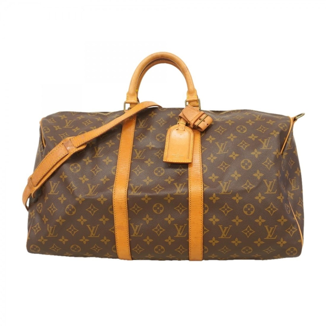 Louis Vuitton Bags - Boston Monogram Keepall Bandoulière 50 M41416 Brown Men's & Women's: --- Catalog ---Category: SizeSize (HxWxD): 29cm x 51.5cm x 21.5cm / 11.41'' x 20.27'' x 8.46''Category: DesignType: Boston bagColor: BrownGender: Men,WomenCategory: GeneralMPN: M41416Brand: Louis Vuit