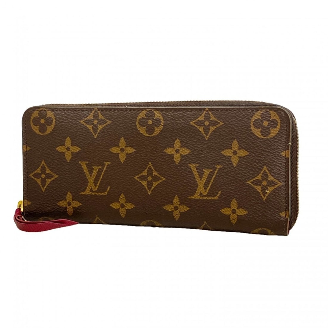 Louis Vuitton Monogram Portefeuille Clemence Long Wallet M60742 Fuchsia (Women's): --- Catalog ---Category: SizeSize (HxWxD): 9cm x 19.5cm x 2cm / 3.54'' x 7.67'' x 0.78''Category: DesignType: Long wallet (bi-fold)Color: FuchsiaGender: WomenCategory: GeneralMPN: M60742Brand: Louis V