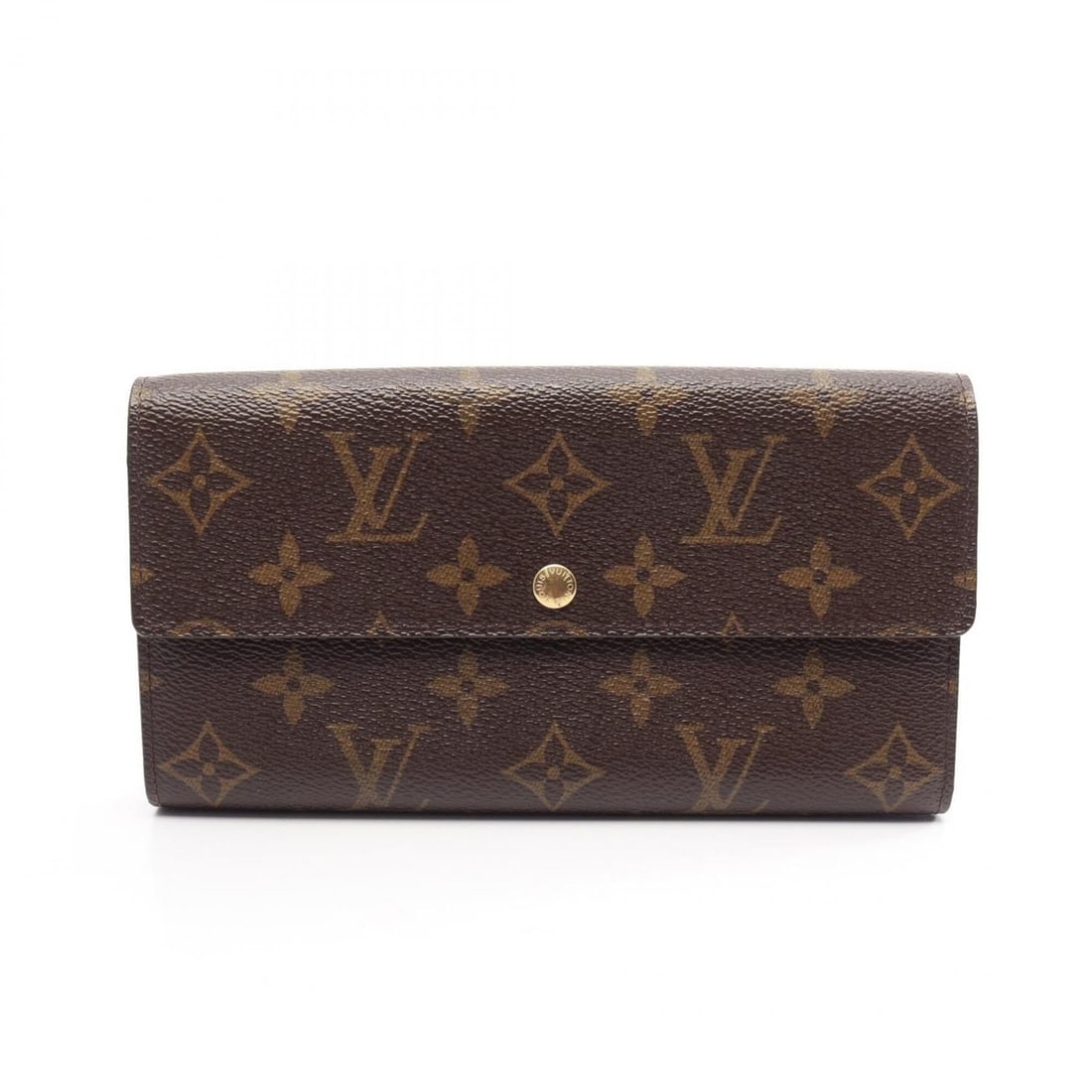 Louis Vuitton Pochette Porte Monnaie Credit Monogram Bi-fold Long Wallet for Women, Brown, M61726: --- Catalog ---Category: SizeSize (HxWxD): 10cm x 18.5cm x 3cm / 3.93'' x 7.28'' x 1.18''Category: DesignType: Long wallet (bi-fold)Color: BrownGender: WomenMaterial: PVC Category: GeneralMPN: M61726B