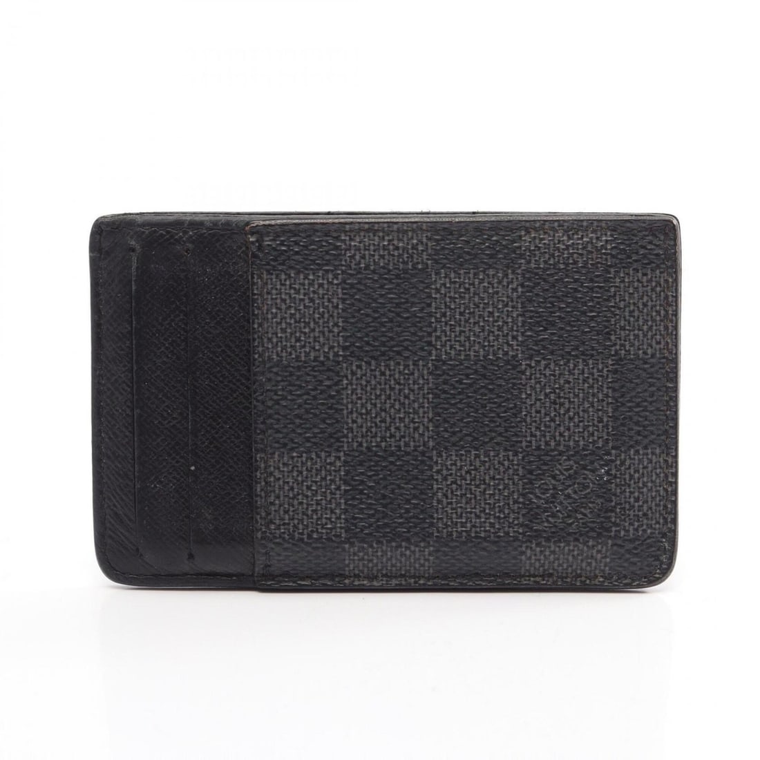 Louis Vuitton Neo Porte Cartes Damier Graphite Business Card Holder/Card Case, Leather, Men's,: --- Catalog ---Category: DesignType: Card caseColor: BlackGender: MenMaterial: Leather , PVC Category: GeneralMPN: N62666Brand: Louis VuittonCategory: Physical PropertiesSize (HxWxD): 7cm x 11cm x 5mm