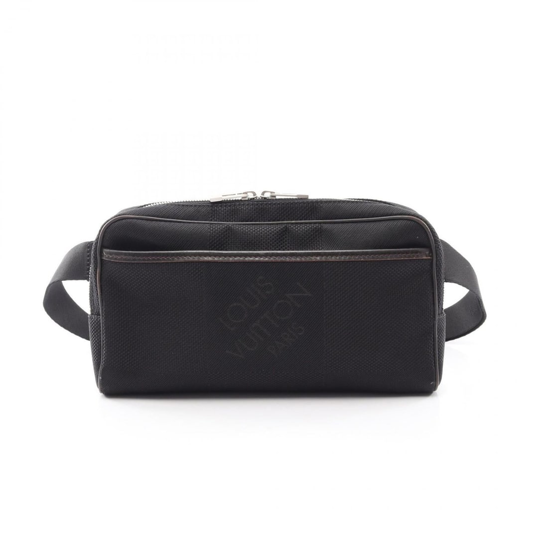 Louis Vuitton Acrobat Damier Geant Noir Waist Bag, Body Handbag, Leather, Nylon Canvas, Men's, Black: --- Catalog ---Category: SizeSize (HxWxD): 16cm x 27cm x 4cm / 6.29'' x 10.62'' x 1.57''Category: DesignType: Fanny pack, HandbagColor: Black, NoirGender: MenMaterial: Damier Geant Category: GeneralMP