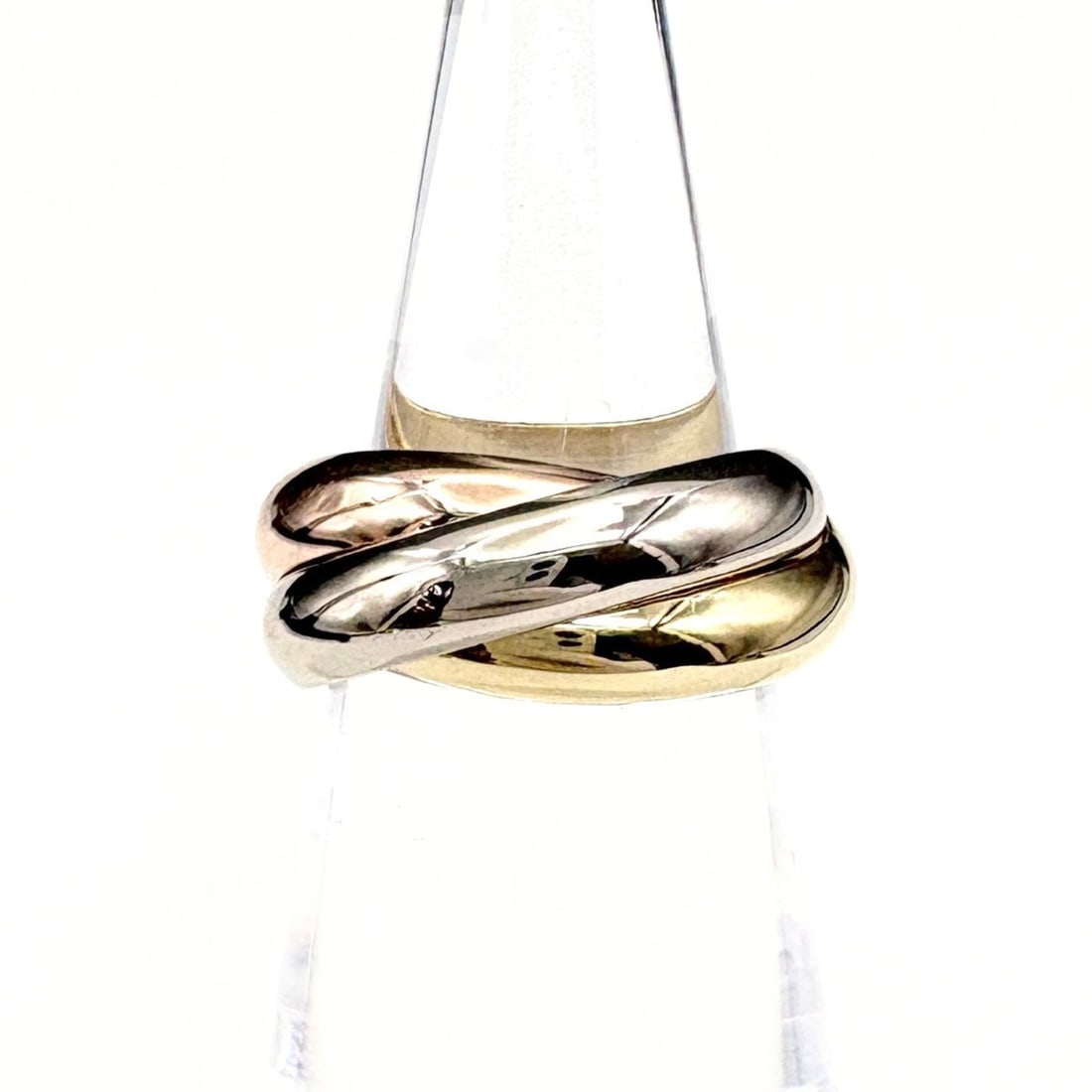 Cartier Trinity Ring, available in yellow gold (YG), pink (PG), and white (WG). 750 alloy. Suitable (1 of 11)