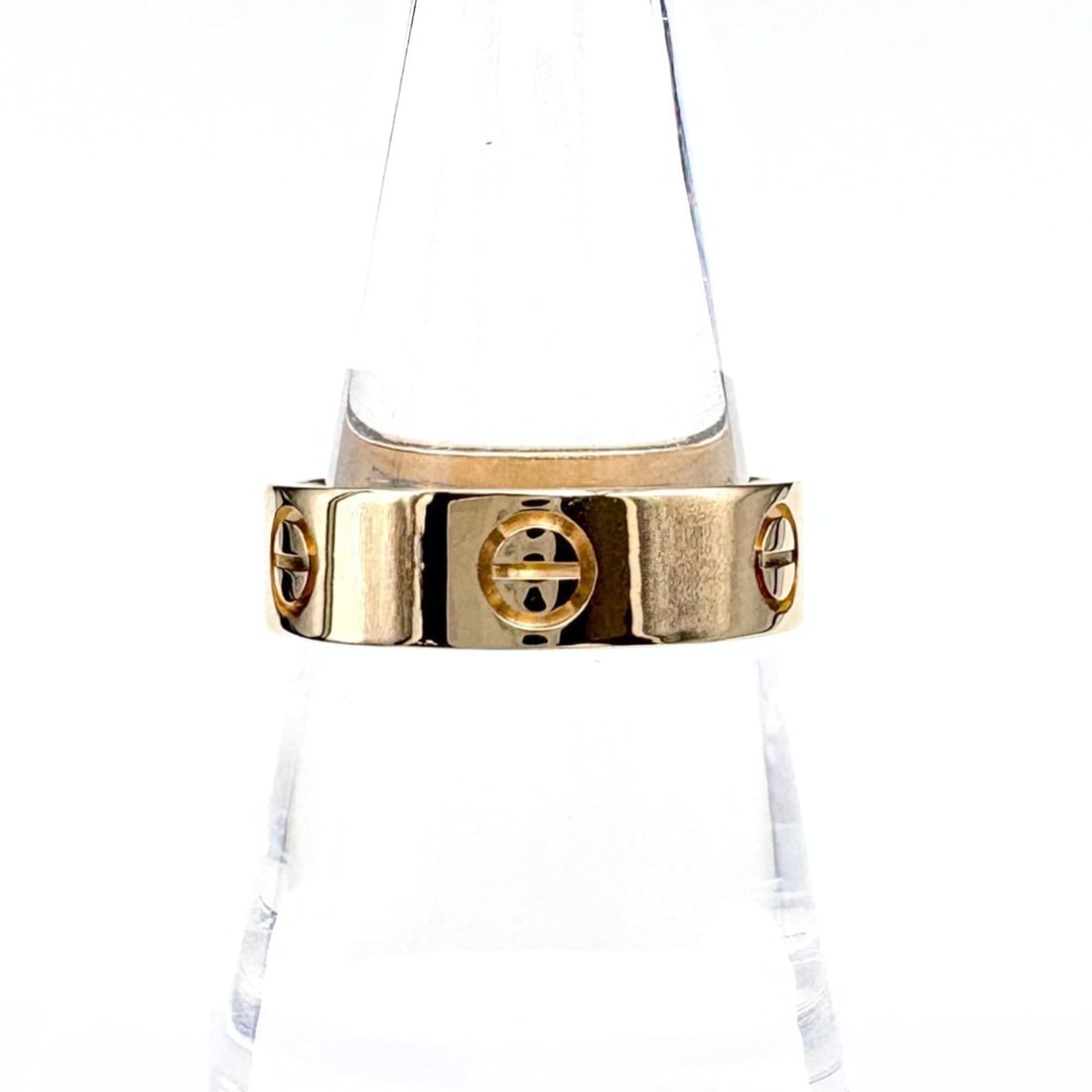 Cartier Love Ring, Yellow Gold (YG), 750, Women's Ring (1 of 12)