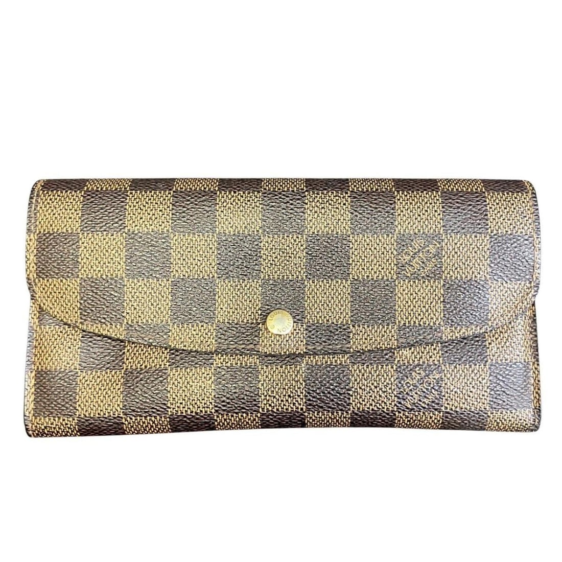 Louis Vuitton Portefeuille Emilie Long Wallet, Damier Toile Leather, N63019: --- Catalog ---Category: SizeSize (HxWxD): 10cm x 19cm x 3.5cm / 3.93'' x 7.48'' x 1.37''Category: DesignType: Long wallet (bi-fold)Color: Brown, Damier CanvasGender: WomenCategory: GeneralMPN: N63019