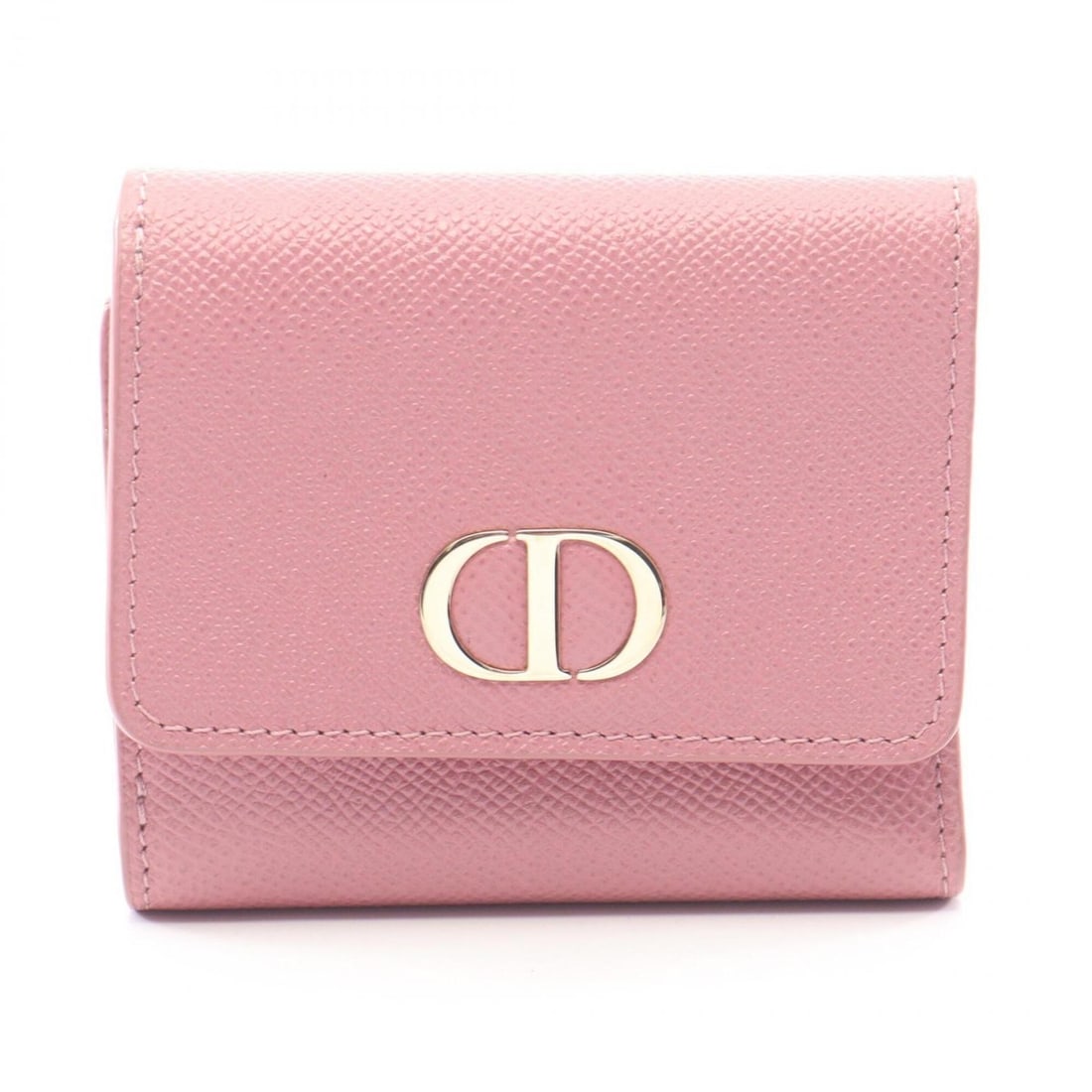 Christian Dior Dior CARO Tri-fold Wallet, Leather, Women's, Pink: --- Catalog ---Category: SizeSize (HxWxD): 8cm x 10cm x 2.5cm / 3.14'' x 3.93'' x 0.98''Category: DesignType: Wallet (tri-fold)Color: PinkGender: WomenMaterial: Leather Category: GeneralBrand: Christi