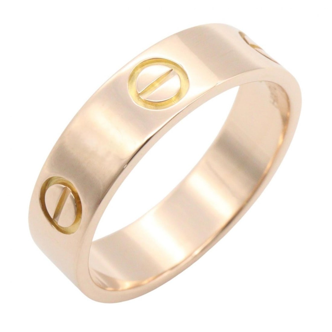 Cartier Love Ring, 18K Pink Gold (PG), Men's/Women's, Tone, B4084800: --- Catalog ---Category: SizeJP Size: 17US Size: 8.5Category: DesignType: Band ringColor: GoldGender: Men,WomenMaterial: Pink gold (18K)Category: GeneralMPN: B4084800Brand: Cartier--- Item List ---Sec