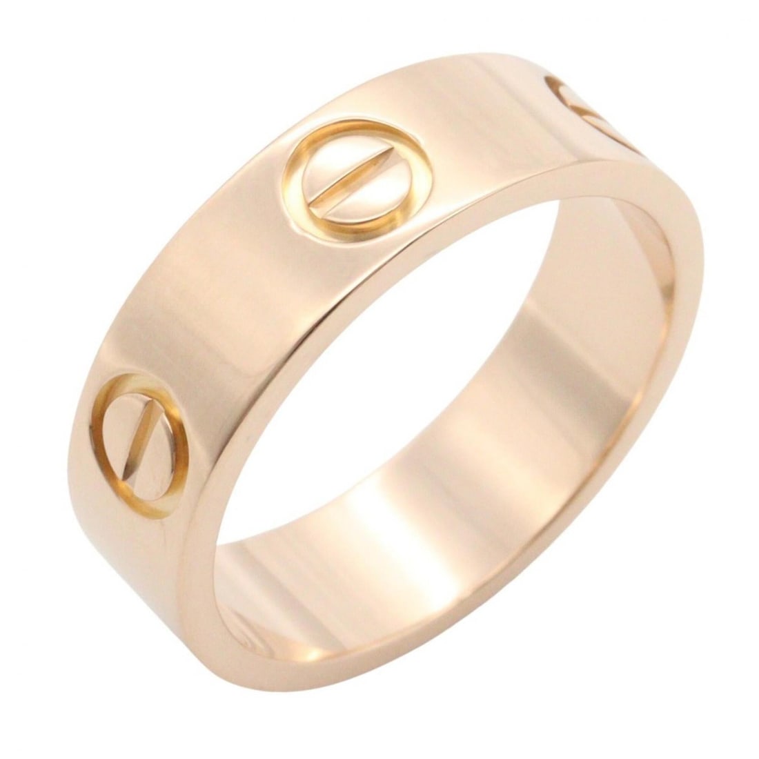 Cartier Love Ring, 18K Pink Gold (PG), Men's/Women's, Tone, B4084800: --- Catalog ---Category: SizeJP Size: 10US Size: 5.5Category: DesignType: Band ringColor: GoldGender: Men,WomenMaterial: Pink gold (18K)Category: GeneralMPN: B4084800Brand: Cartier--- Item List ---Sec