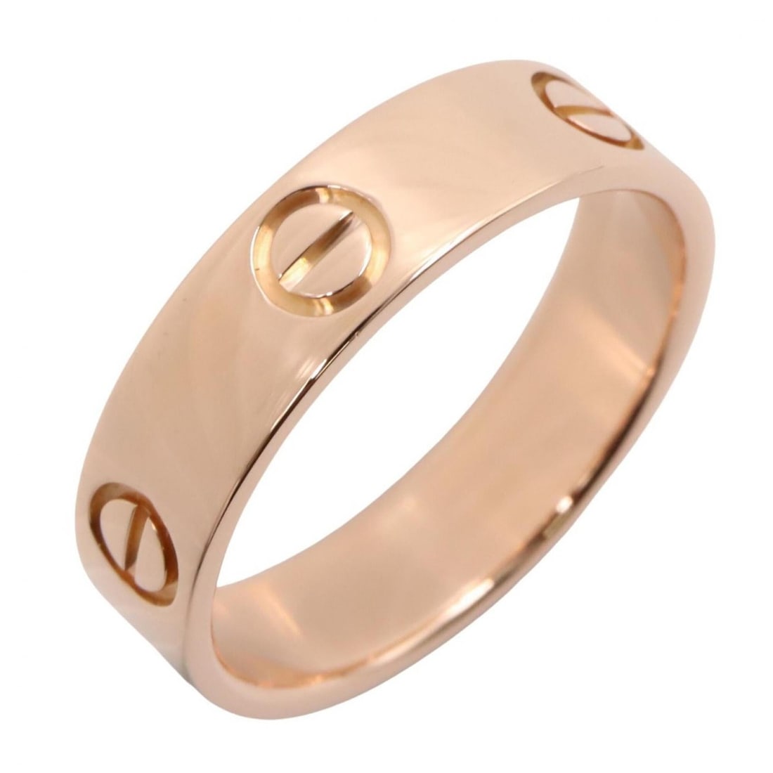 Cartier Love Ring, 18K Pink Gold (PG), Men's/Women's, Tone, B4084800: --- Catalog ---Category: SizeJP Size: 19US Size: 9.5Category: DesignType: Band ringColor: GoldGender: Men,WomenMaterial: Pink gold (18K)Category: GeneralMPN: B4084800Brand: Cartier--- Item List ---Sec