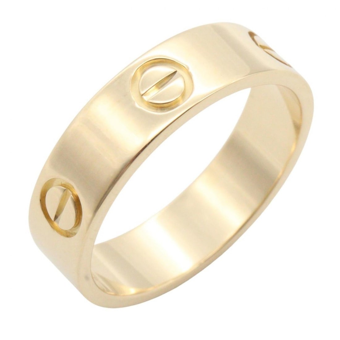 Cartier Love Ring, 18K (Yellow Gold), Men's/Women's, Gold Tone, B4084600: --- Catalog ---Category: SizeJP Size: 17US Size: 8.5Category: DesignType: Band ringColor: GoldGender: Men,WomenMaterial: Yellow gold (18K)Category: GeneralMPN: B4084600Brand: Cartier--- Item List ---S