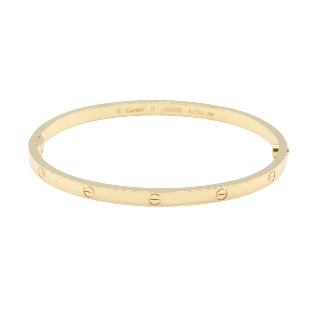 Cartier Love Bracelet SM Accessory 18K (Yellow Gold) Women's Gold Tone B6079117: --- Catalog ---Category: SizeLength: 16cm / 6.29''Category: DesignType: Charm braceletColor: GoldGender: WomenMaterial: Yellow gold (18K)Category: GeneralMPN: B6079117Brand: Cartier--- Item List ---Se
