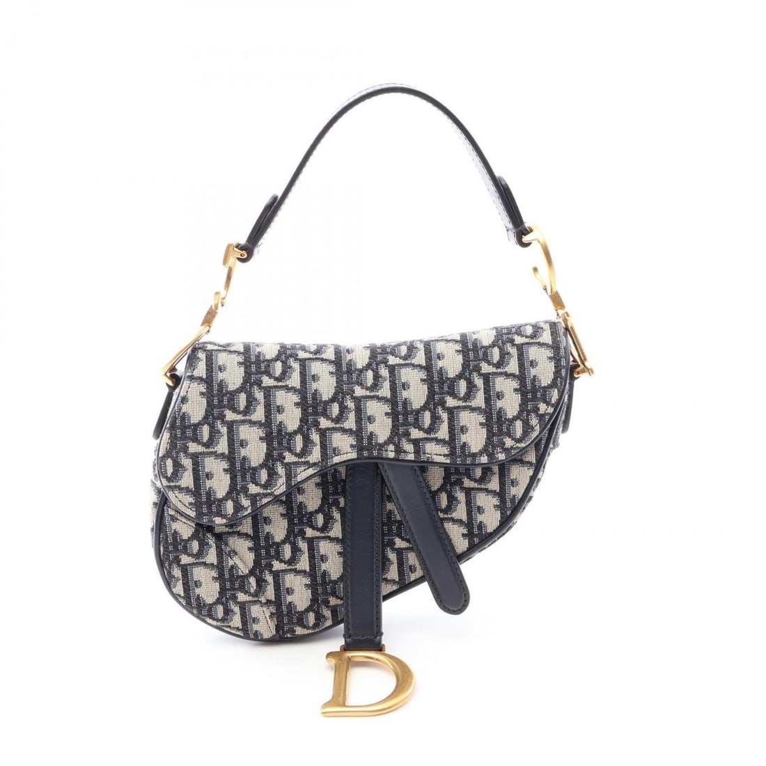 Christian Dior Dior Saddle Bag Mini Oblique Jacquard Handbag, Canvas Leather, Women's, Beige/Navy: --- Catalog ---Category: SizeSize (HxWxD): 13cm x 18cm x 5cm / 5.11'' x 7.08'' x 1.96''Category: DesignType: Handbag, Saddle bagColor: Beige, NavyGender: WomenMaterial: Canvas , Leather Category: Gene