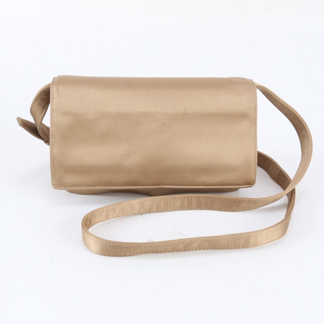 Prada satin shoulder bag, crossbody brand name, women's.: --- Catalog ---Category: SizeSize (HxWxD): 11cm x 18cm x 6cm / 4.33'' x 7.08'' x 2.36''Category: DesignType: Shoulder bagColor: GoldGender: WomenMaterial: Satin Category: GeneralBrand: PradaCountry of