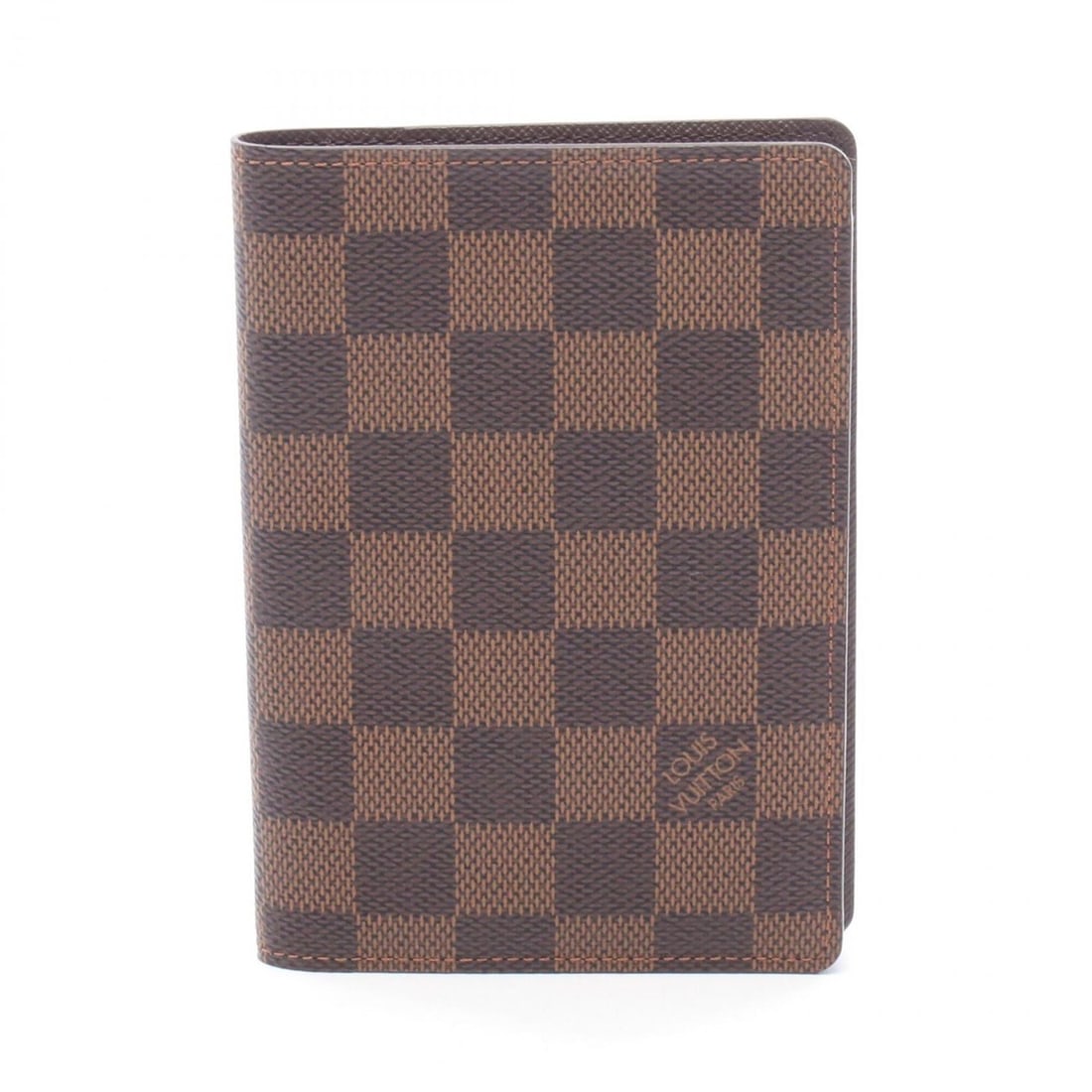 Louis Vuitton Couverture Passport Damier Ebene Pass Case Accessory for Women, Brown, N60188: --- Catalog ---Category: DesignType: Passport coverColor: BrownGender: WomenMaterial: PVC Category: GeneralMPN: N60188Brand: Louis VuittonCategory: Physical PropertiesSize (HxWxD): 14cm x 10cm x 1cm /