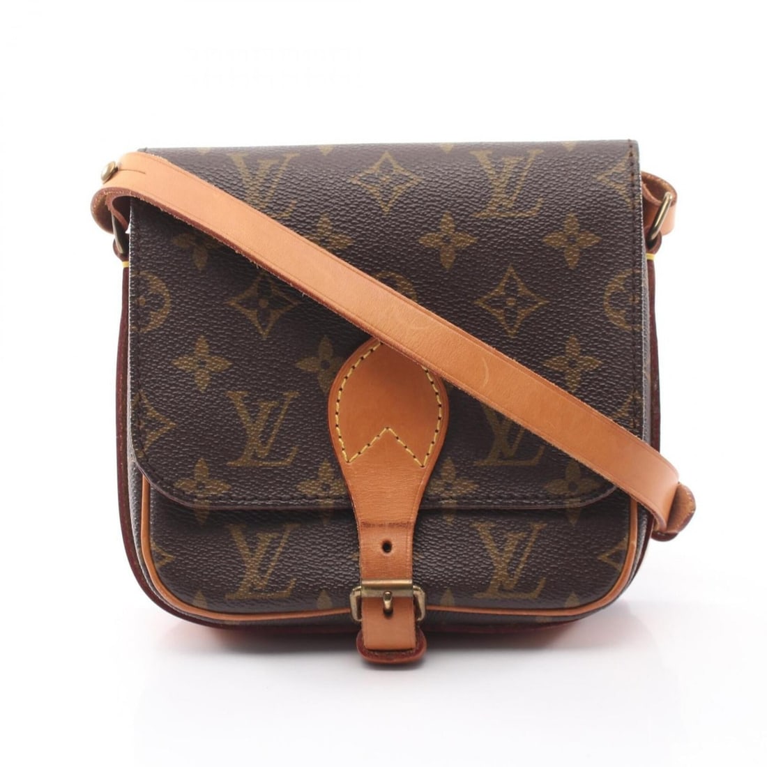 Louis Vuitton Cartouchiere PM Monogram Shoulder Bag/Handbag, Coated Canvas and Leather, Women's,: --- Catalog ---Category: SizeSize (HxWxD): 15cm x 16cm x 5cm / 5.9'' x 6.29'' x 1.96''Category: DesignType: Shoulder bagColor: Brown, MonogramGender: WomenMaterial: Monogram Category: GeneralMPN: M512