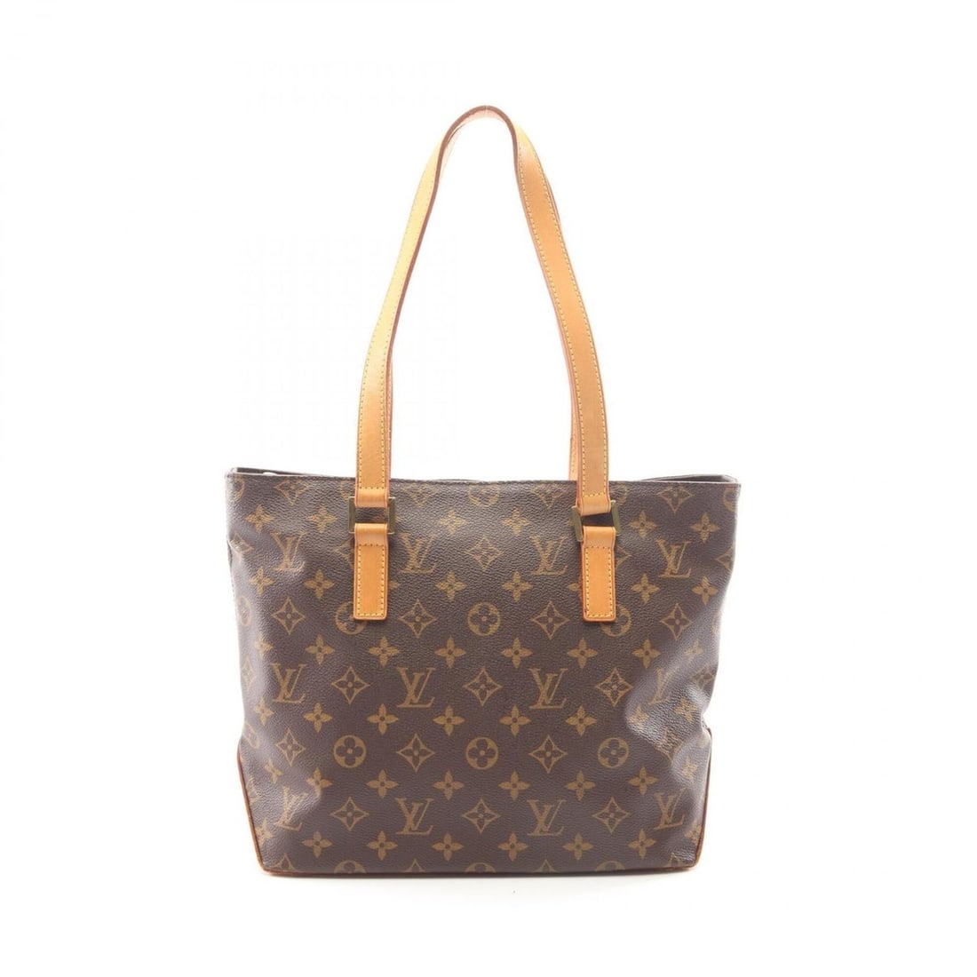 Louis Vuitton Cabas Piano Monogram Shoulder Bag/Handbag, Coated Canvas and Leather, Women's, Brown,: --- Catalog ---Category: SizeSize (HxWxD): 24.5cm x 27cm x 12cm / 9.64'' x 10.62'' x 4.72''Category: DesignType: Handbag, Shoulder bagColor: Brown, MonogramGender: WomenMaterial: Monogram Category: Ge
