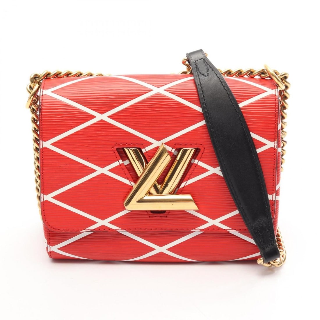 Louis Vuitton Twist Maltage Epi Leather Shoulder Bag/Handbag for Women, Red/White, M50118: --- Catalog ---Category: SizeSize (HxWxD): 15cm x 19cm x 8cm / 5.9'' x 7.48'' x 3.14''Category: DesignType: Handbag, Shoulder bagColor: Red color, WhiteGender: WomenMaterial: Leather Category: General