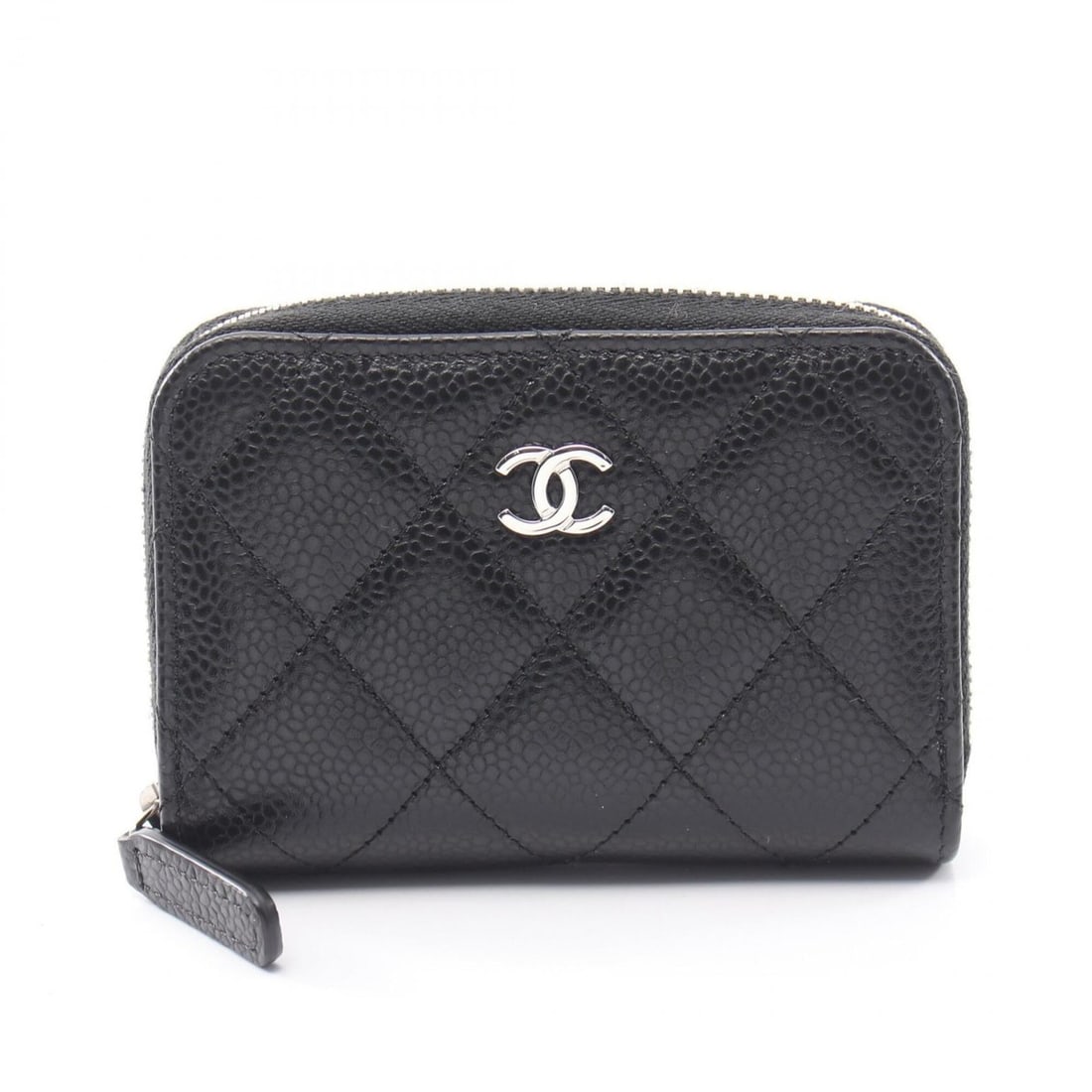 Chanel Classic Zip Coin Purse Matelassé Wallet - Purse, Caviar Skin (Grained Calfskin), Women's,: --- Catalog ---Category: SizeSize (HxWxD): 7cm x 10.5cm x 2cm / 2.75'' x 4.13'' x 0.78''Category: DesignType: Coin purse/coin caseColor: BlackGender: WomenMaterial: Grained Calfskin Category: GeneralM