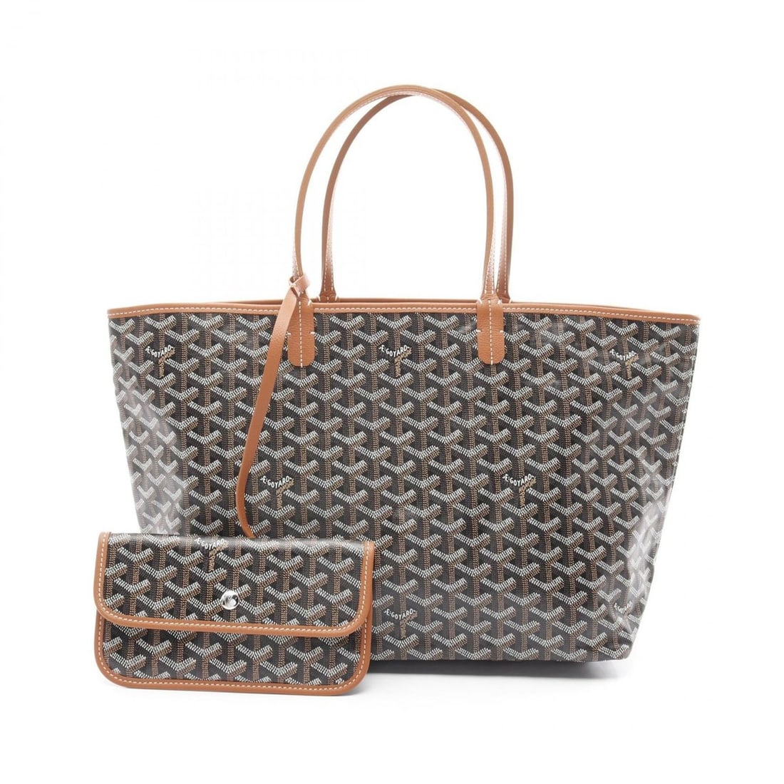 Goyard Saint Louis PM Tote Bag, Handbag, Coated Canvas Leather, Women's, Black/Multicolor: --- Catalog ---Category: SizeSize (HxWxD): 26cm x 32cm x 14cm / 10.23'' x 12.59'' x 5.51''Category: DesignType: Handbag, Pouch, Tote bagColor: Black, Multi-colorGender: WomenMaterial: Coated canvas , 