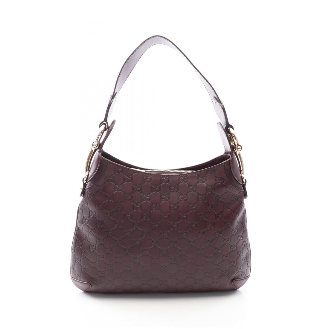 Gucci GUCCI Horsebit Guccissima Shoulder Bag Handbag Leather Women's Brown 145826: --- Catalog ---Category: SizeSize (HxWxD): 27cm x 36cm x 1cm / 10.62'' x 14.17'' x 0.39''Category: DesignType: Handbag, Shoulder bagColor: BrownGender: WomenMaterial: Leather Category: GeneralMPN: 145