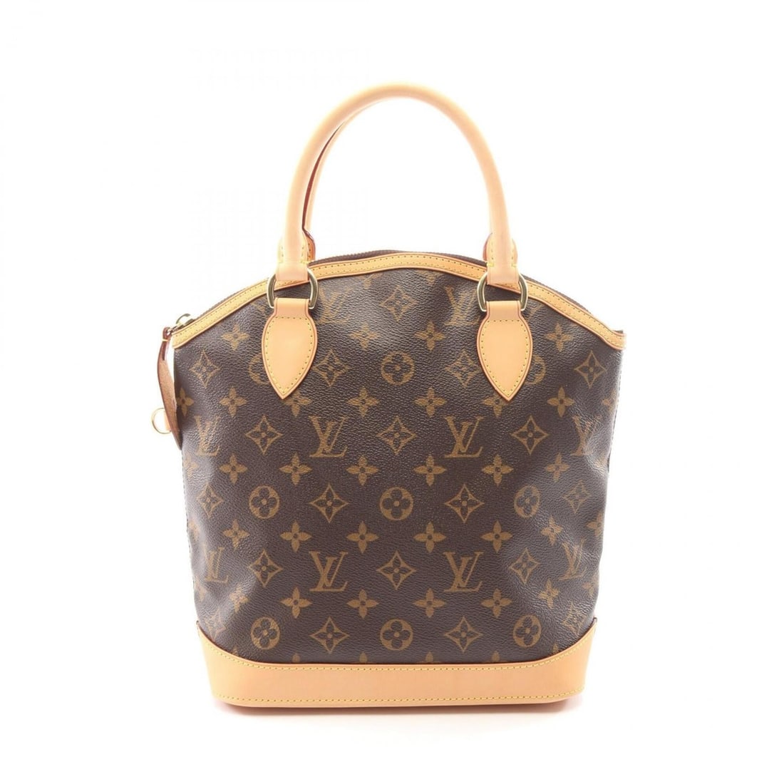 Louis Vuitton Lockit Monogram Handbag, Coated Canvas Leather, Women's, Brown, M40102: --- Catalog ---Category: SizeSize (HxWxD): 28cm x 23.5cm x 11.5cm / 11.02'' x 9.25'' x 4.52''Category: DesignType: HandbagColor: Brown, MonogramGender: WomenMaterial: Monogram , Leather Category: Gene